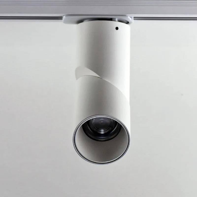 LED Single Spot Track Light | Black | White | Adjustable | L-Component