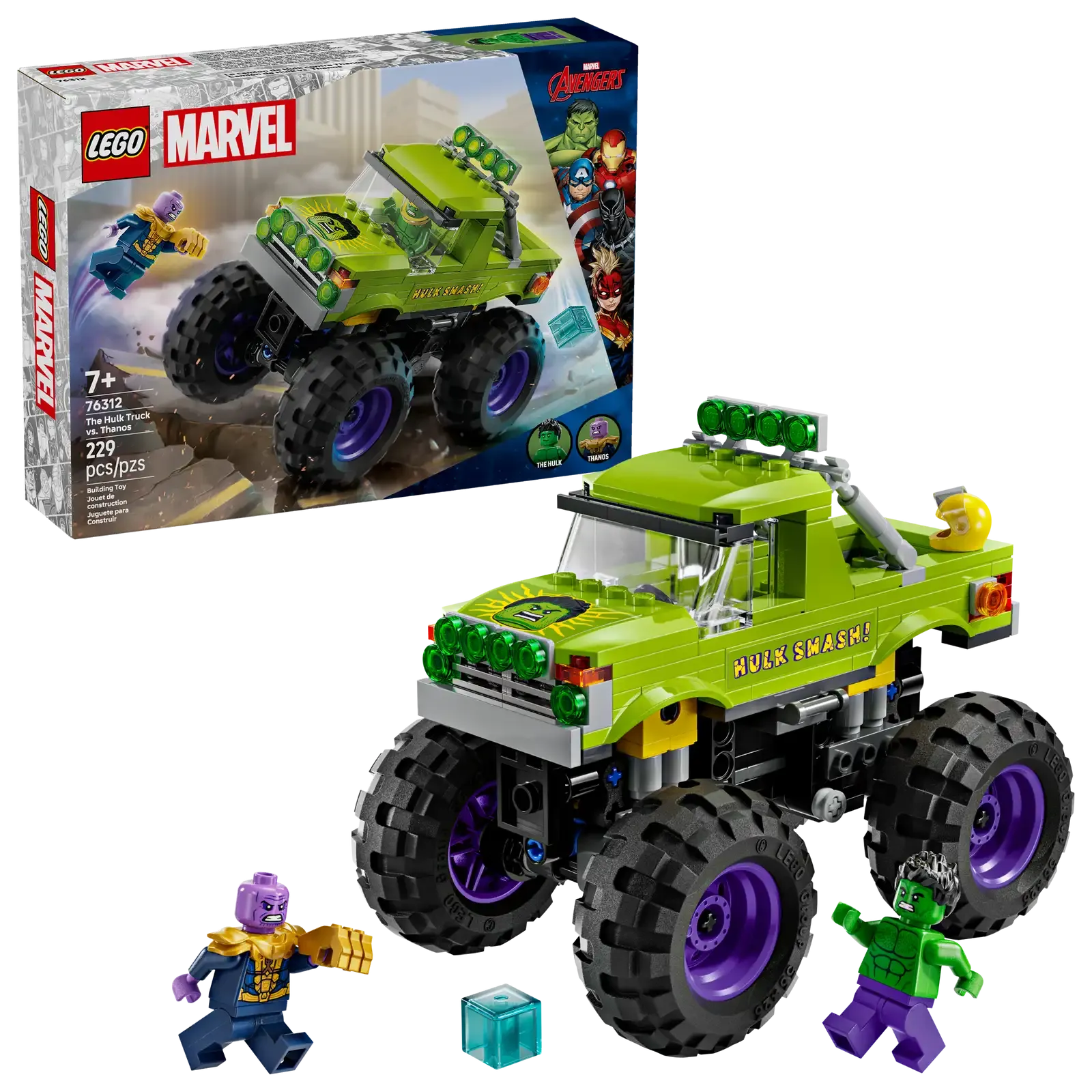 Lego 76312 - Marvel The Hulk Truck vs. Thanos
