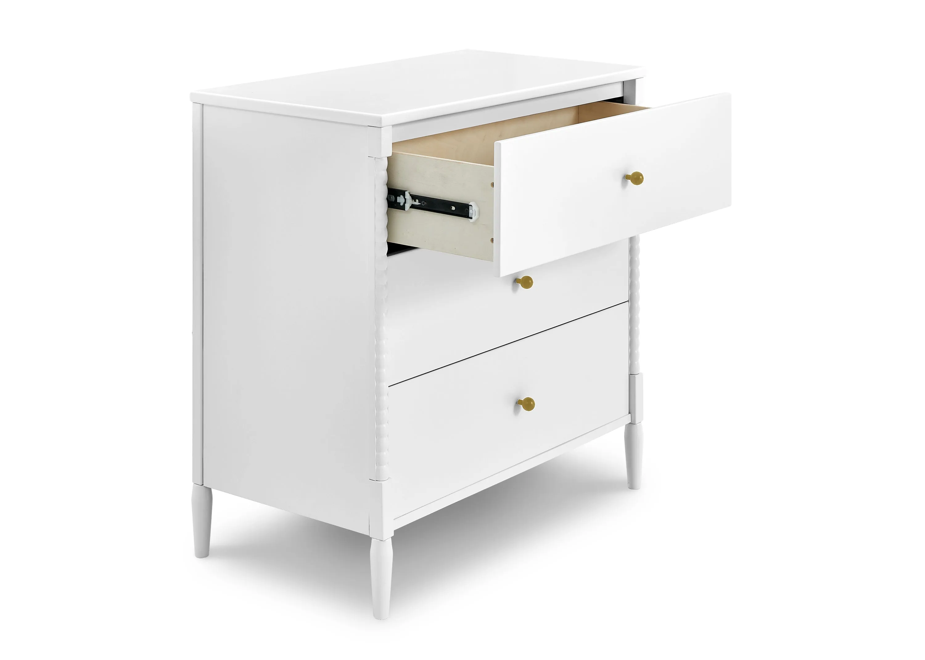 Lily 3 Drawer Dresser with Interlocking Drawers
