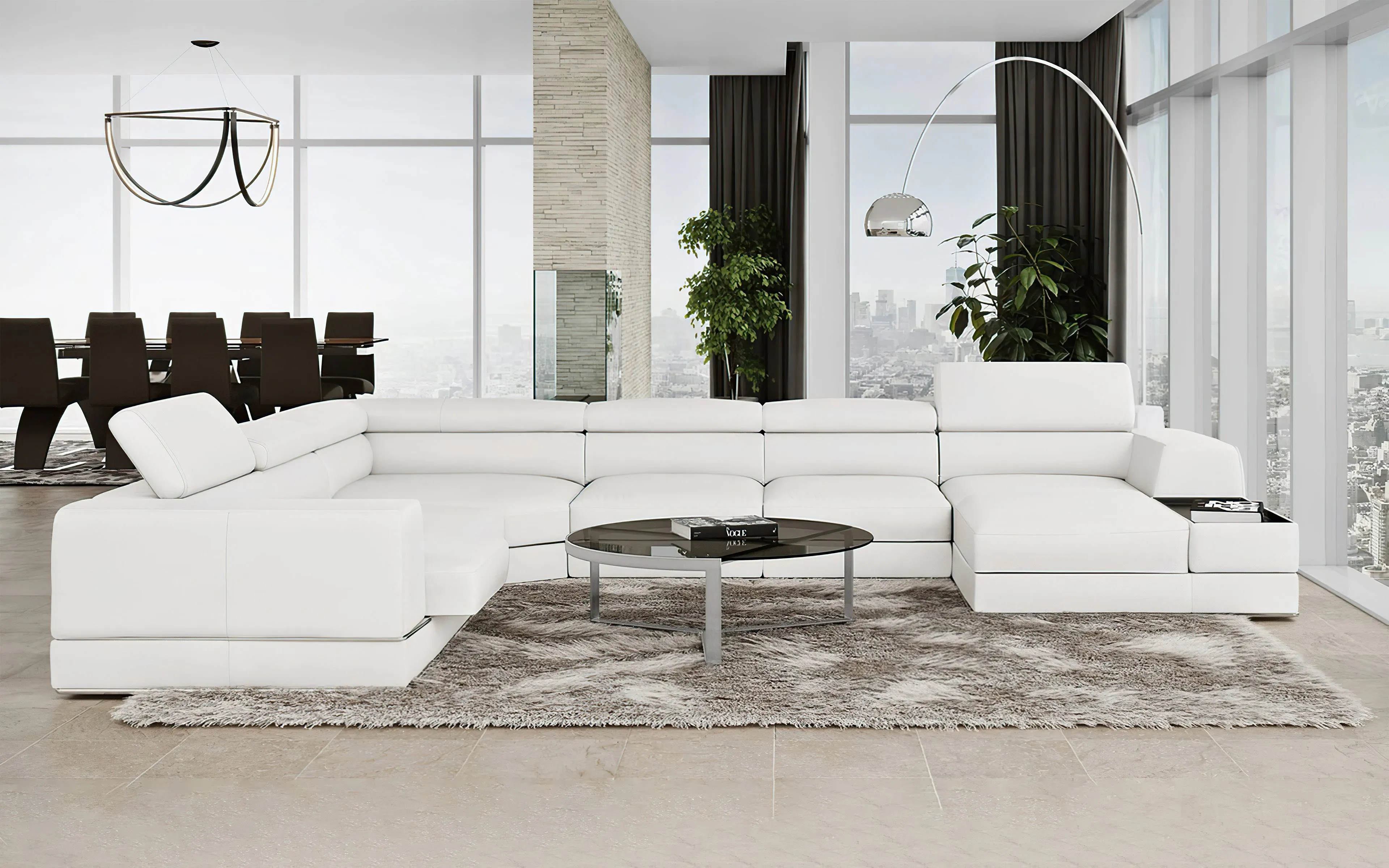Linehan Modular Recliner Sectional Couch