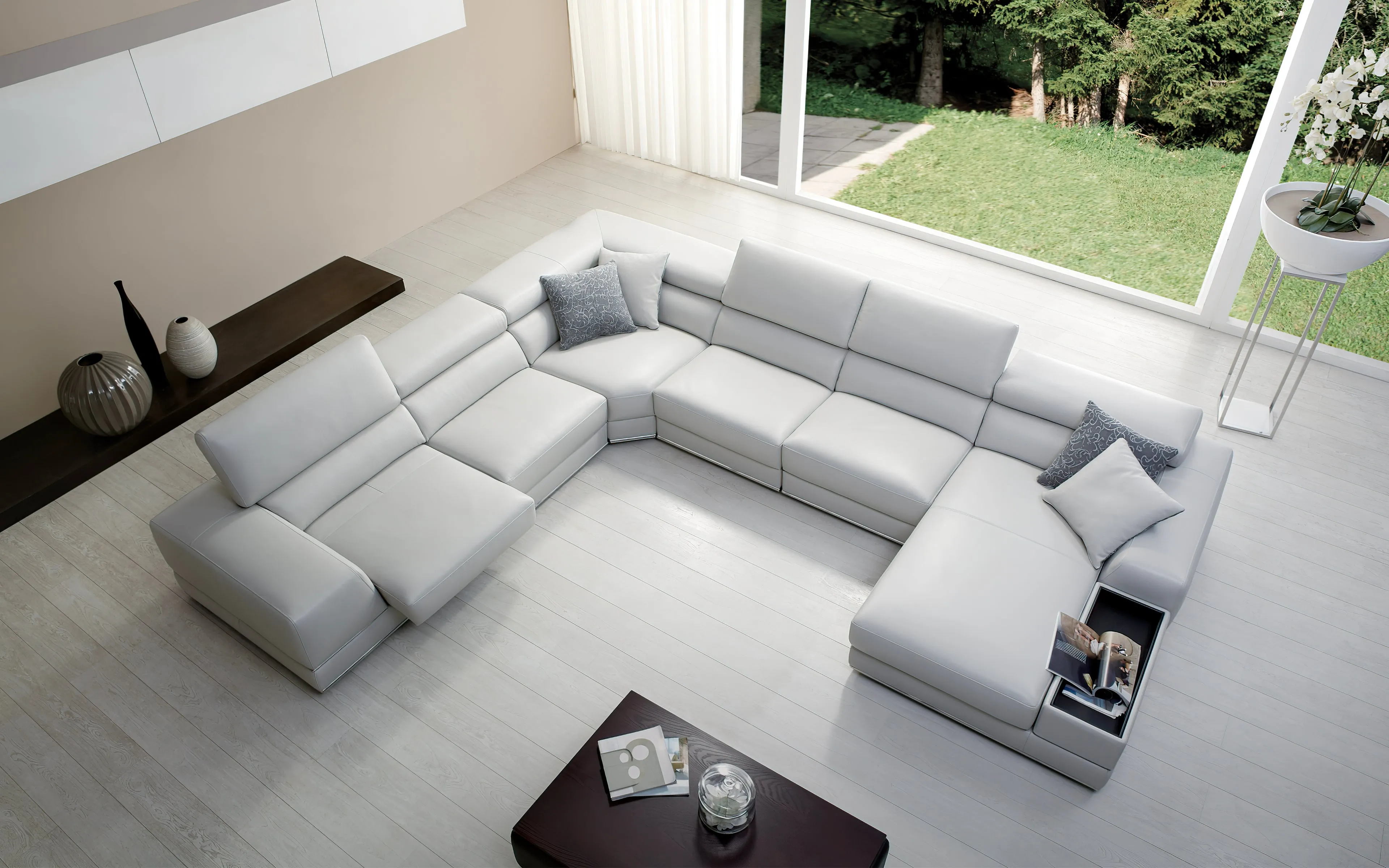 Linehan Modular Recliner Sectional Couch