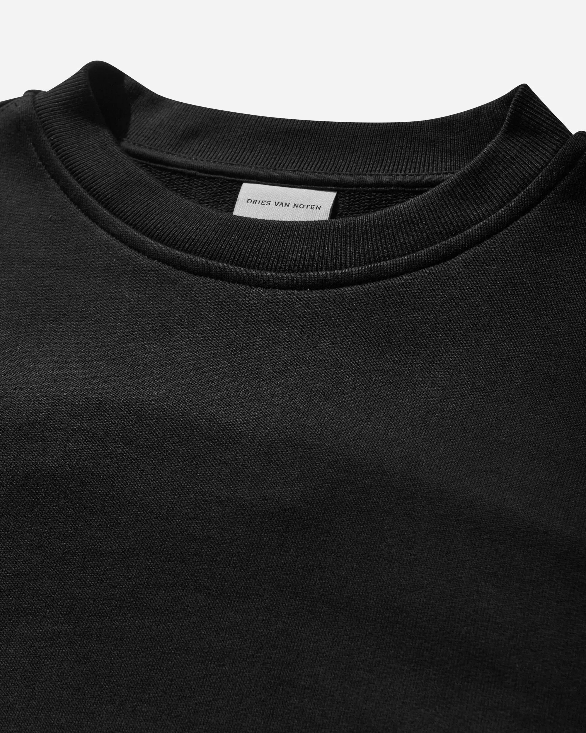 Men's Back Zip Crewneck Sweatshirt Navy