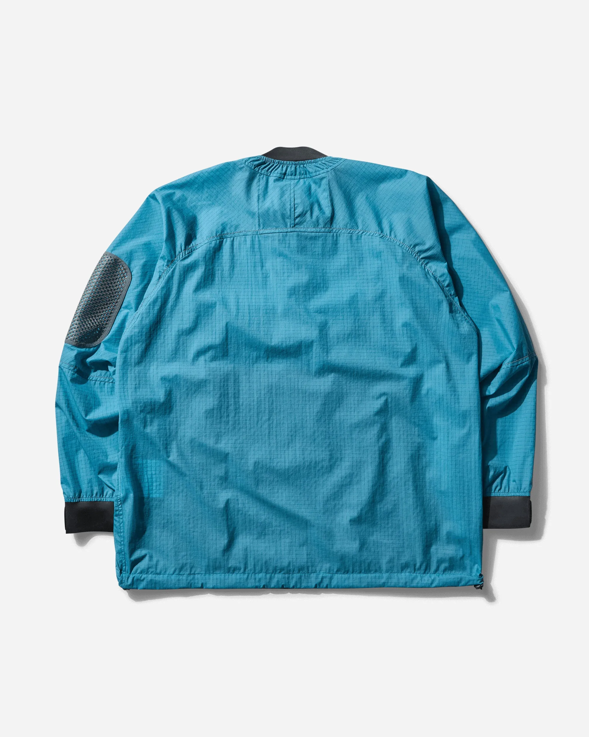 Men's Breath Rip Pullover Jacket Light Blue