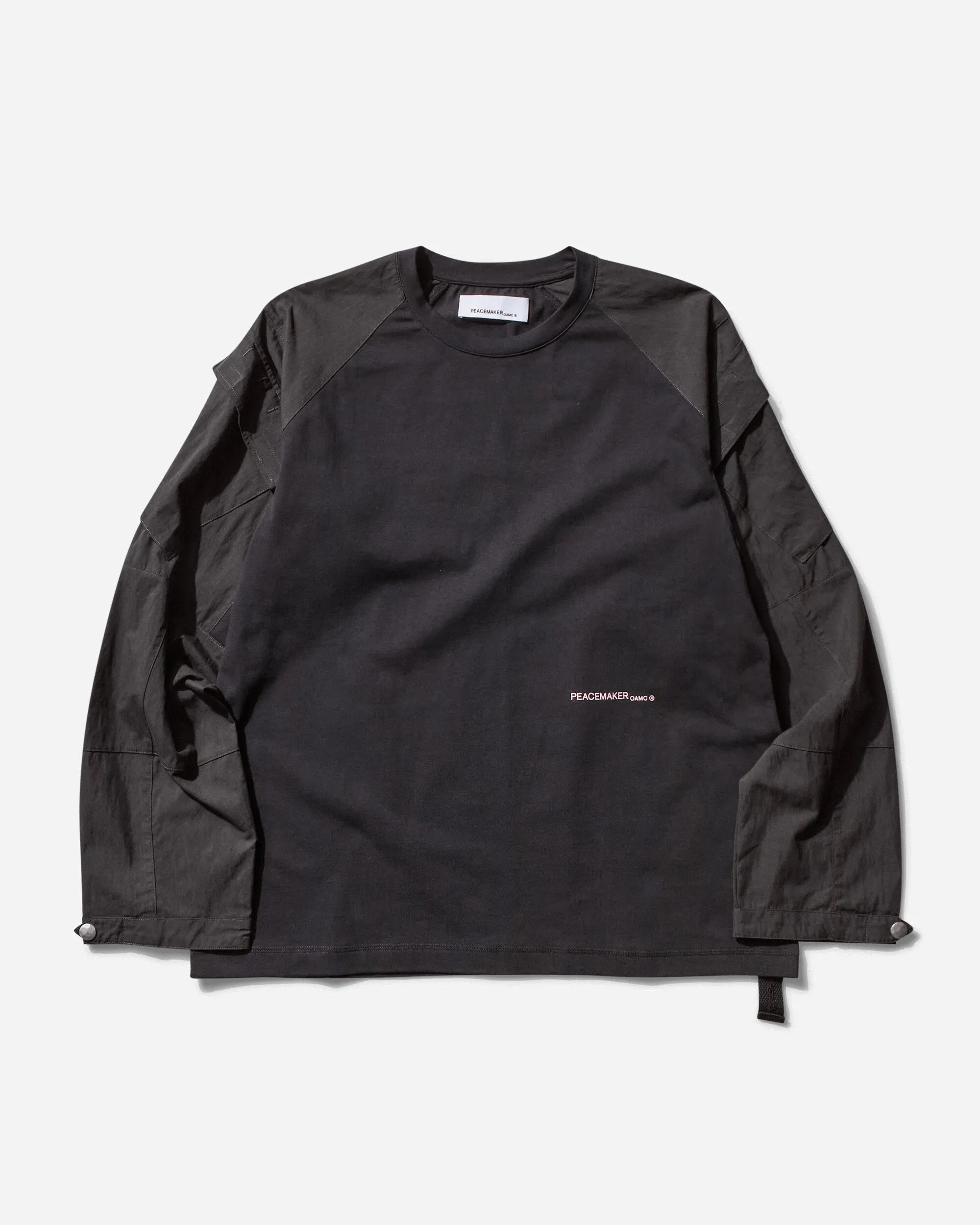 Men's Cargo Longsleeve T-Shirt Black