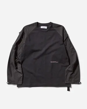 Men's Cargo Longsleeve T-Shirt Black
