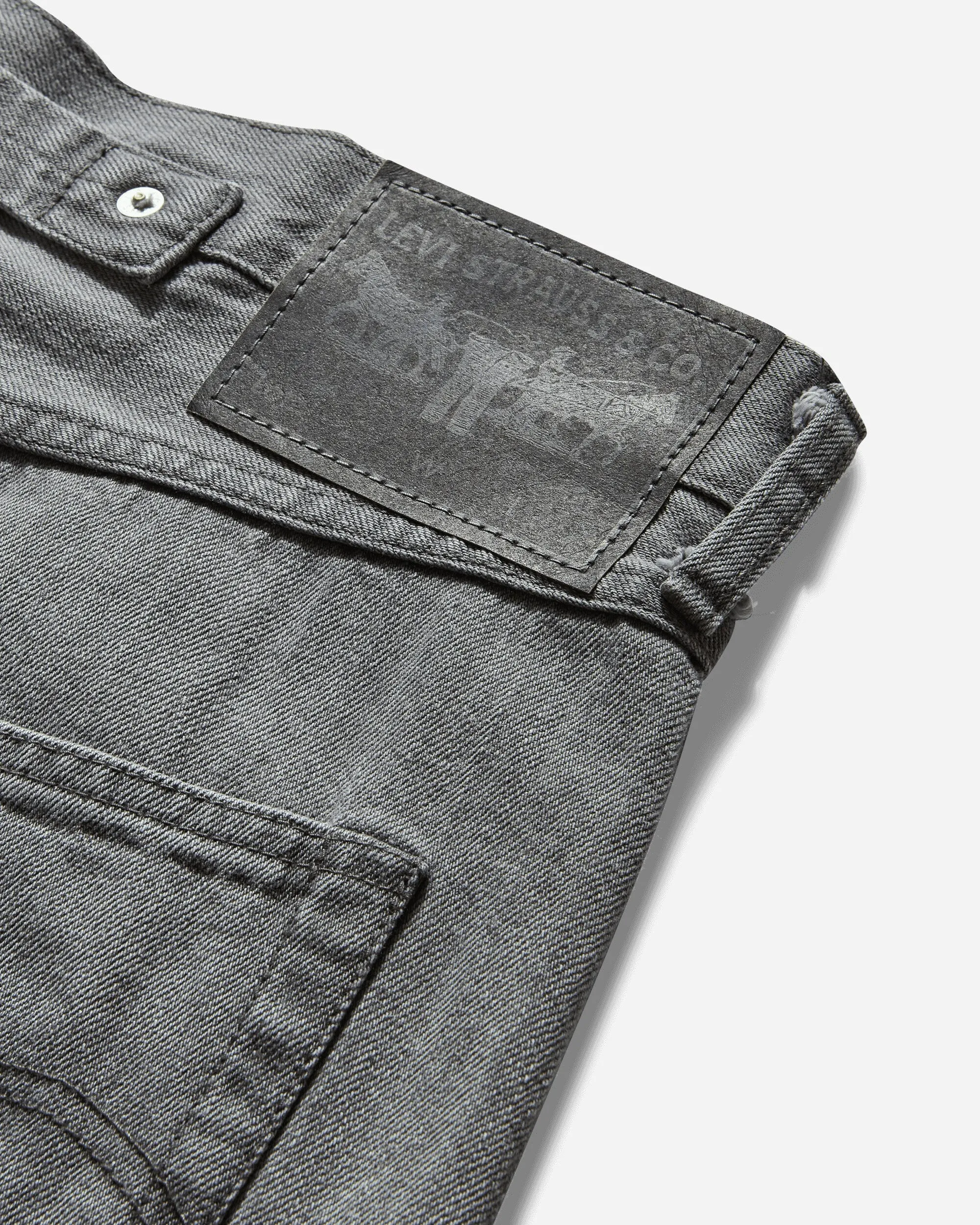 Men's Levi's Selvedge Denim Pants Grey