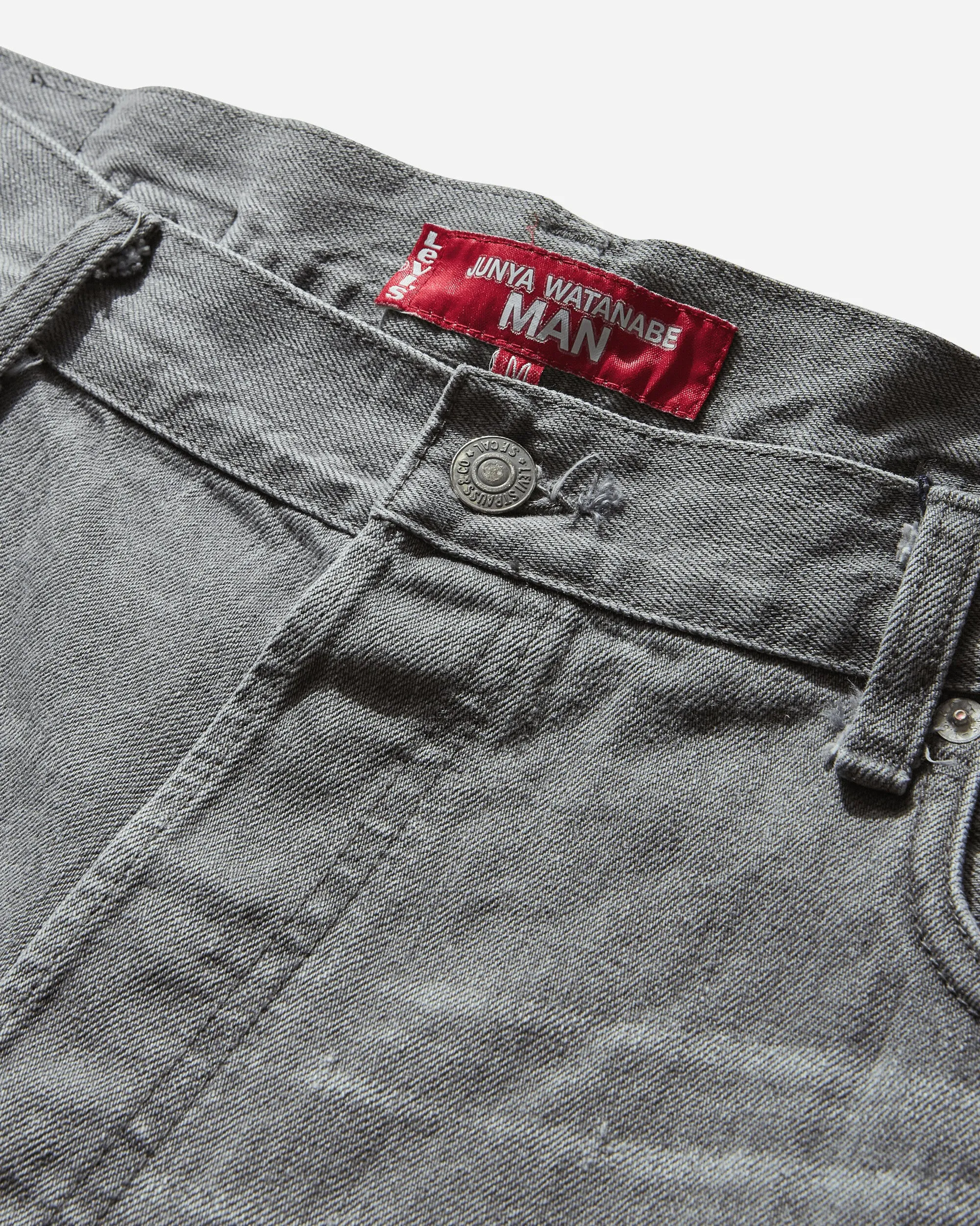 Men's Levi's Selvedge Denim Pants Grey
