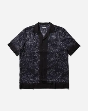 Men's Printed Shortsleeve Shirt Navy