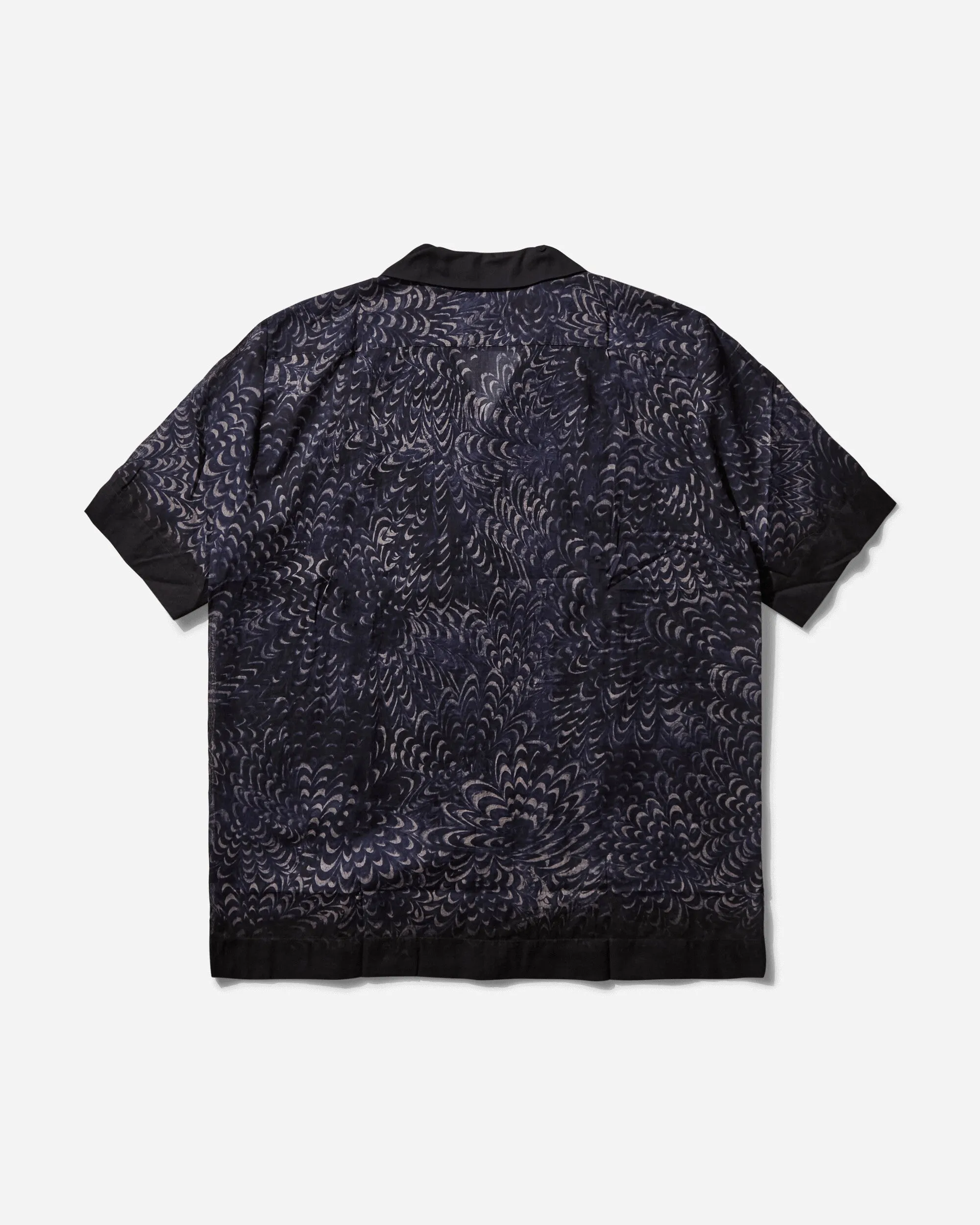 Men's Printed Shortsleeve Shirt Navy