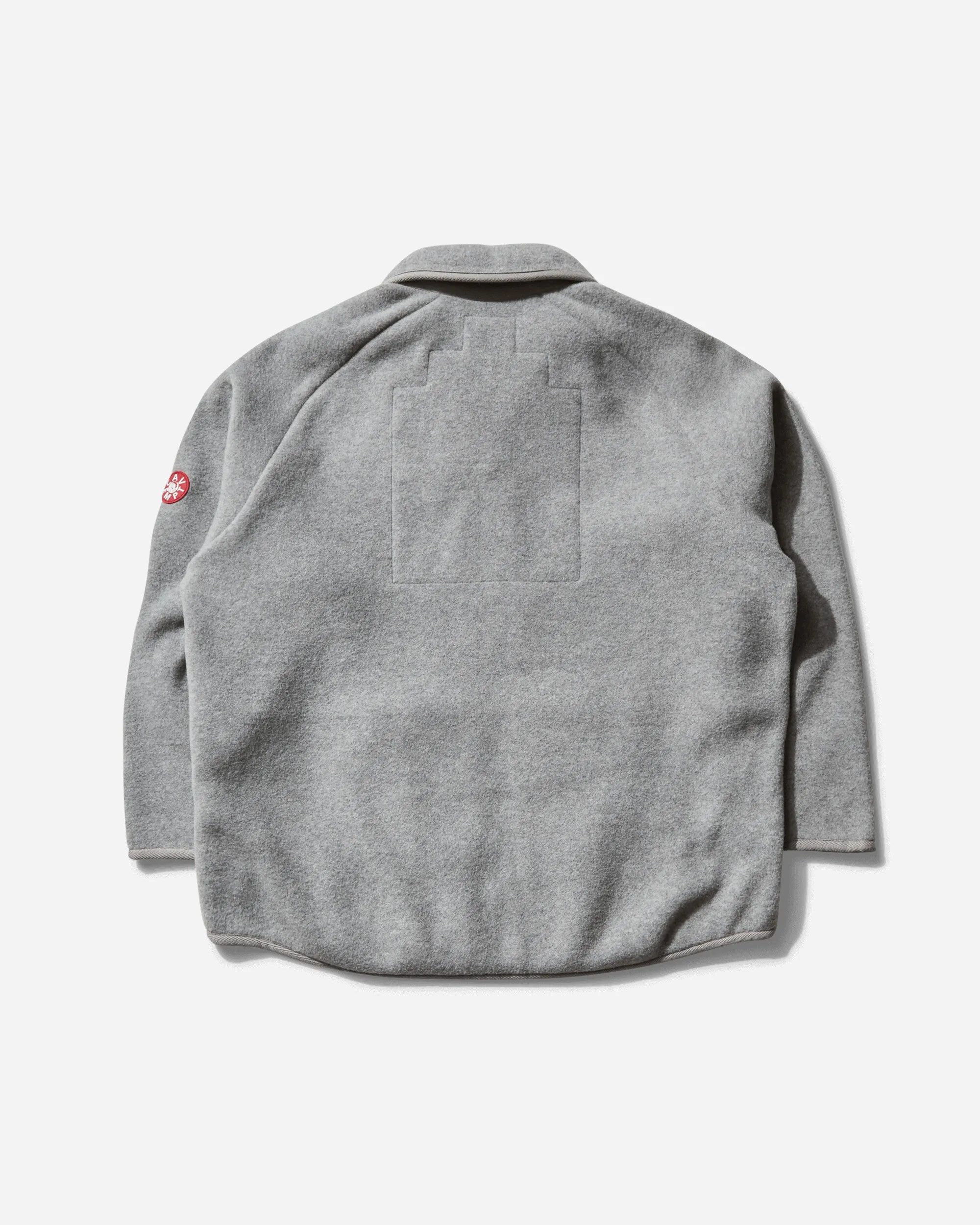 Men's PW Fleece Zip Up Jacket Grey