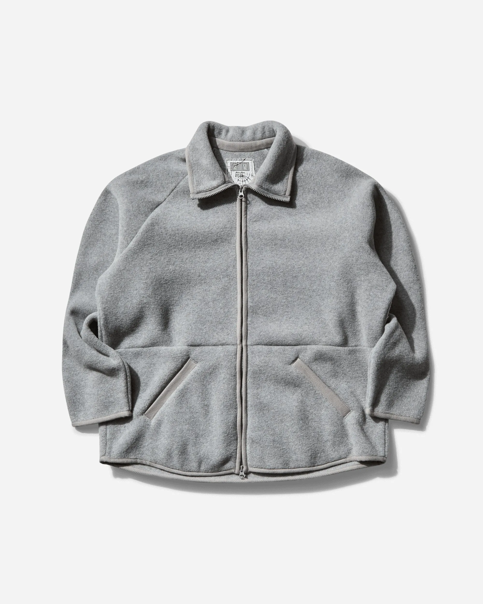 Men's PW Fleece Zip Up Jacket Grey