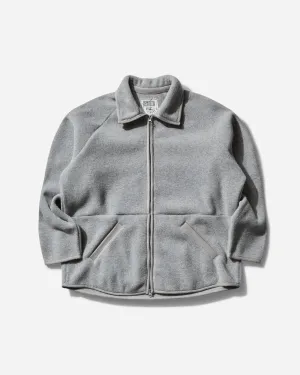 Men's PW Fleece Zip Up Jacket Grey