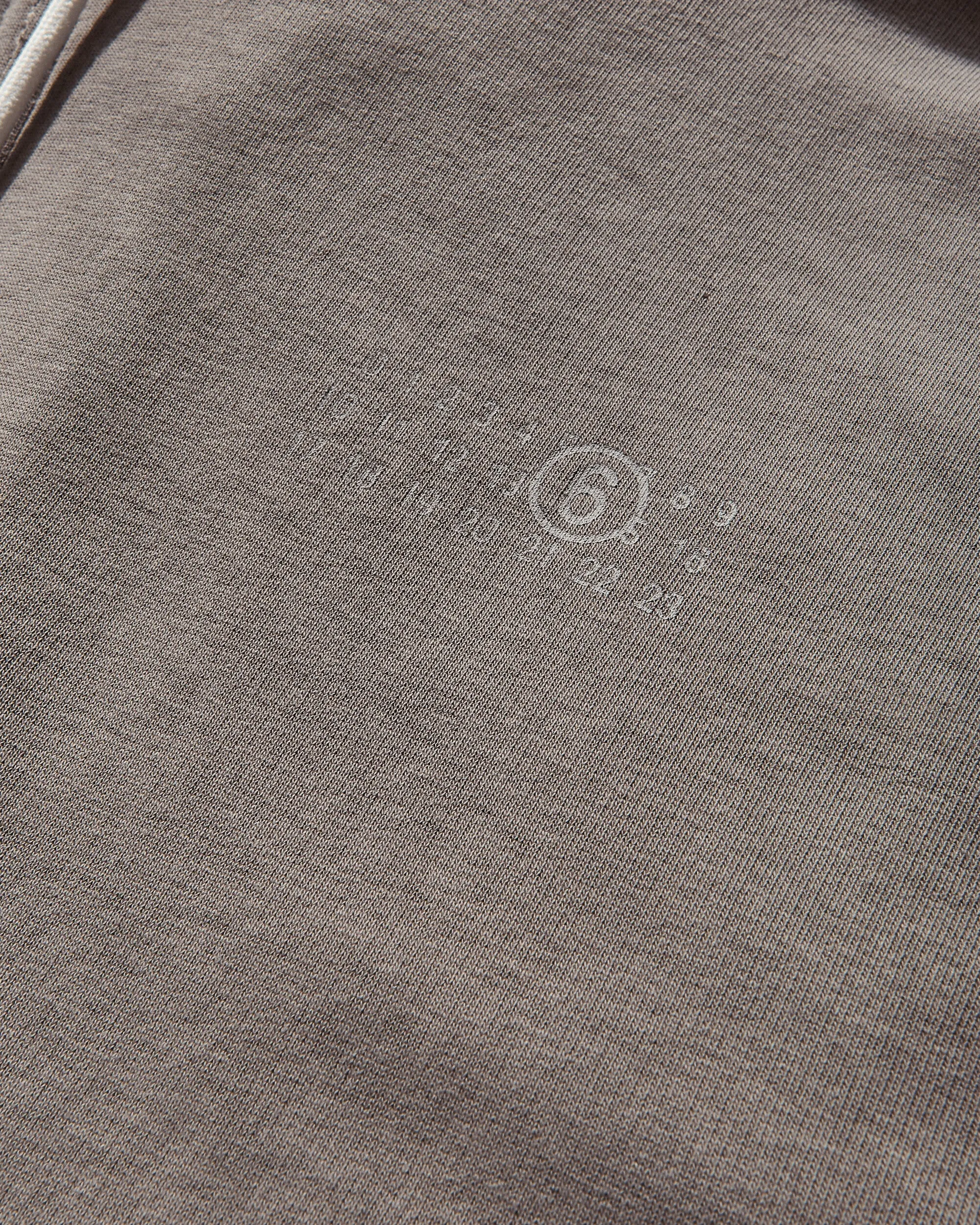 Men's Sleeveless Zipped Hoodie Taupe