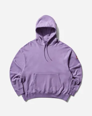 Men's Solid Hoodie Purple