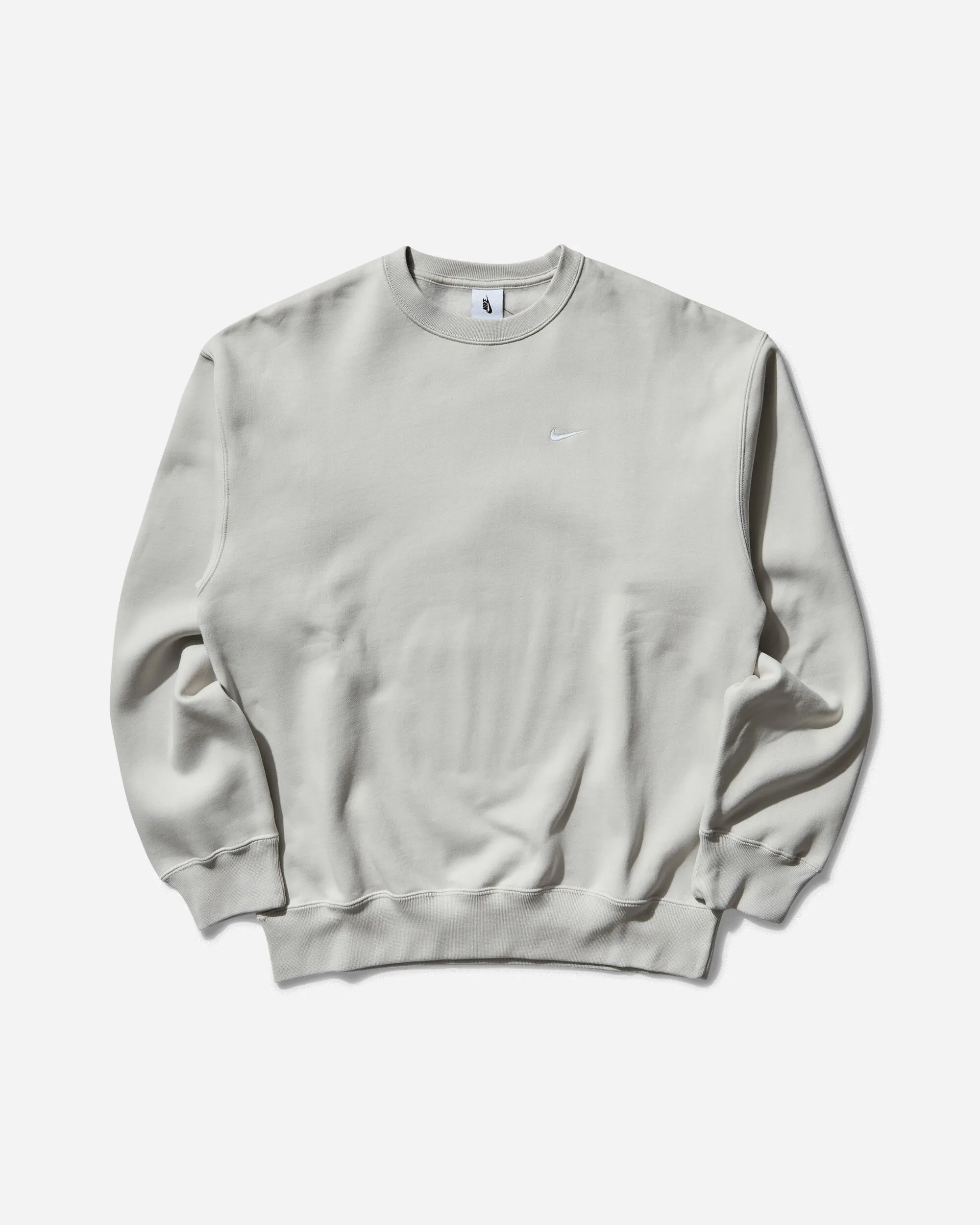 Men's Solo Swoosh Crewneck Sweatshirt Light Bone
