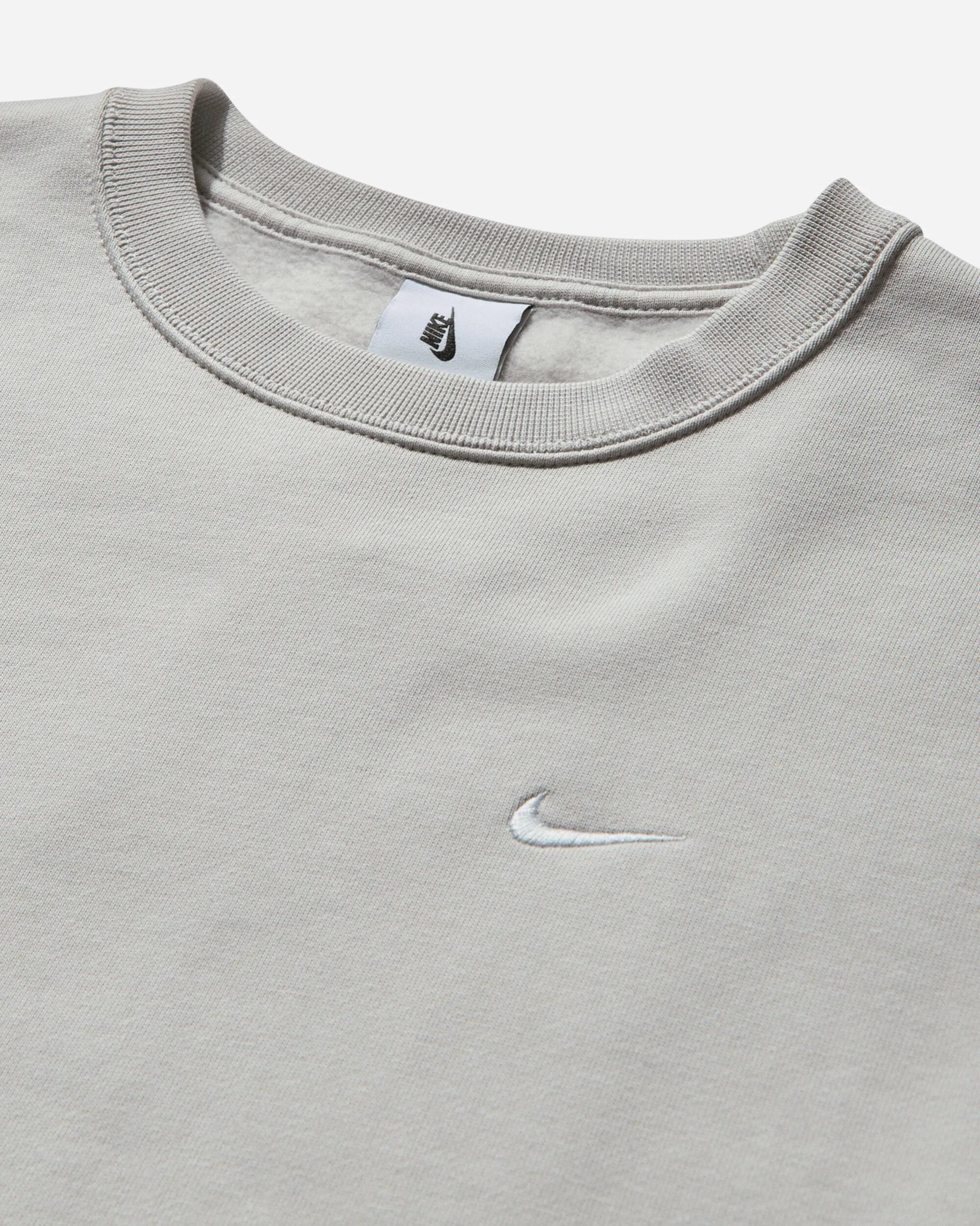 Men's Solo Swoosh Crewneck Sweatshirt Light Bone