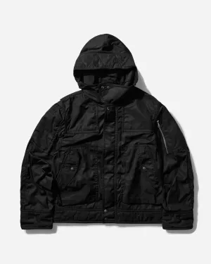 Men's Technical Hooded Jacket Black