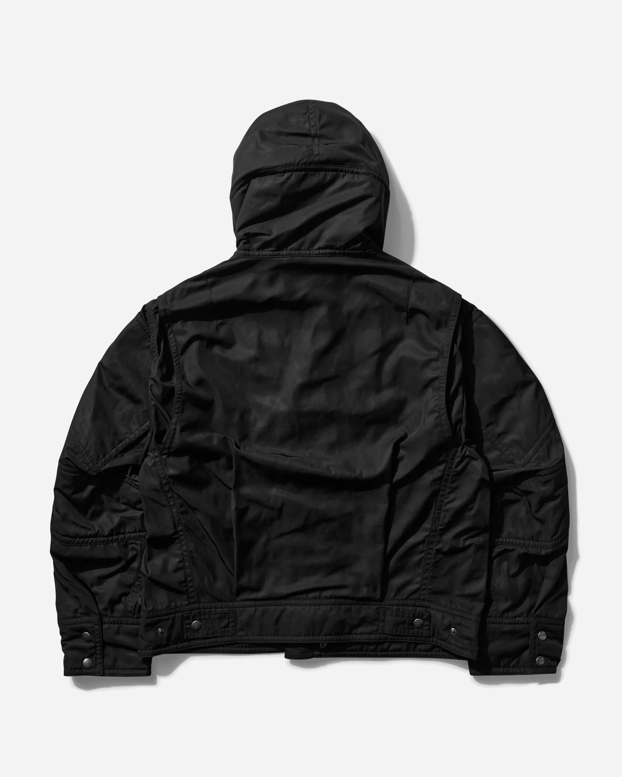Men's Technical Hooded Jacket Black