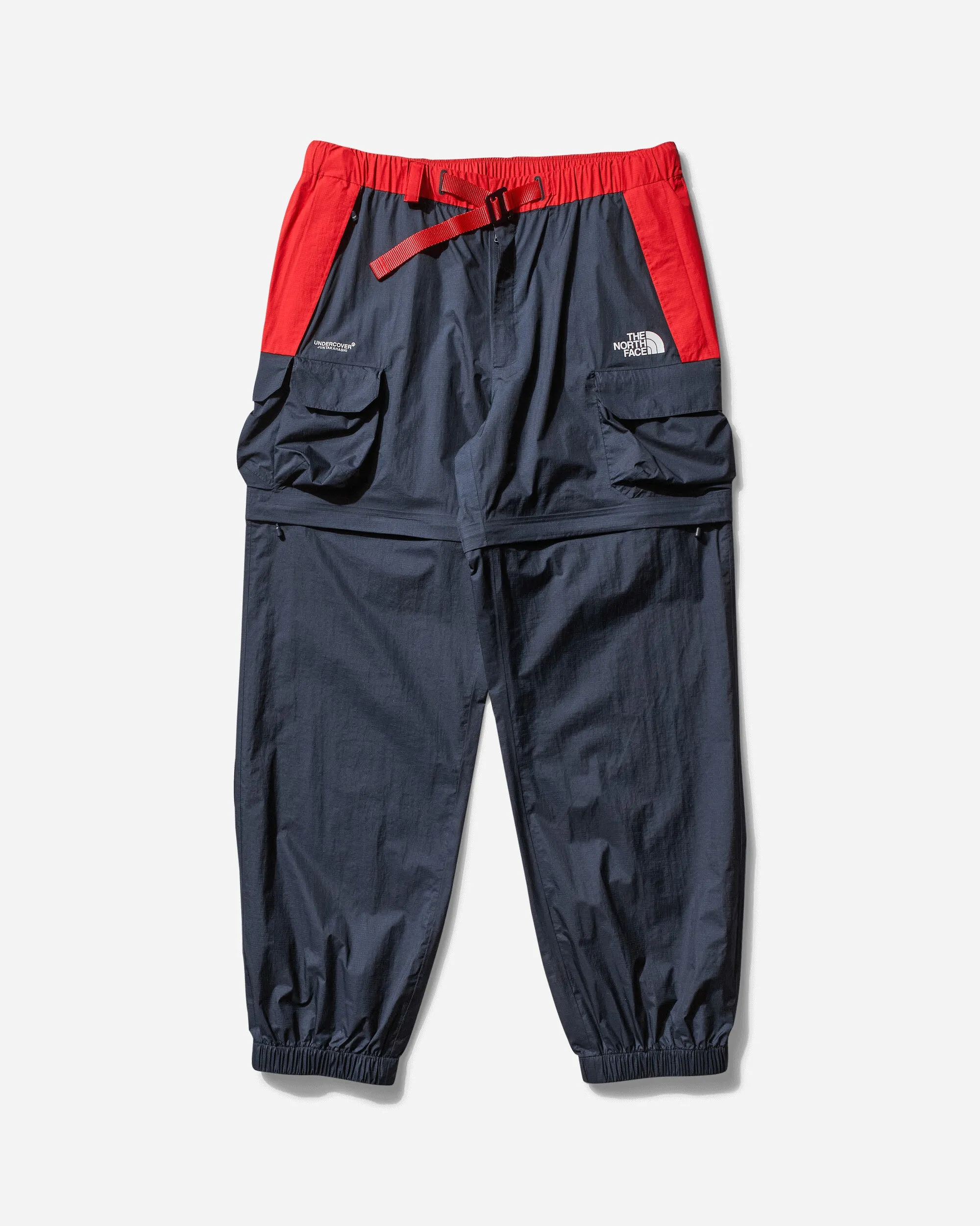 Men's Undercover Soukuu Hike Convertible Mountain Pants Graphite / Fiery Red