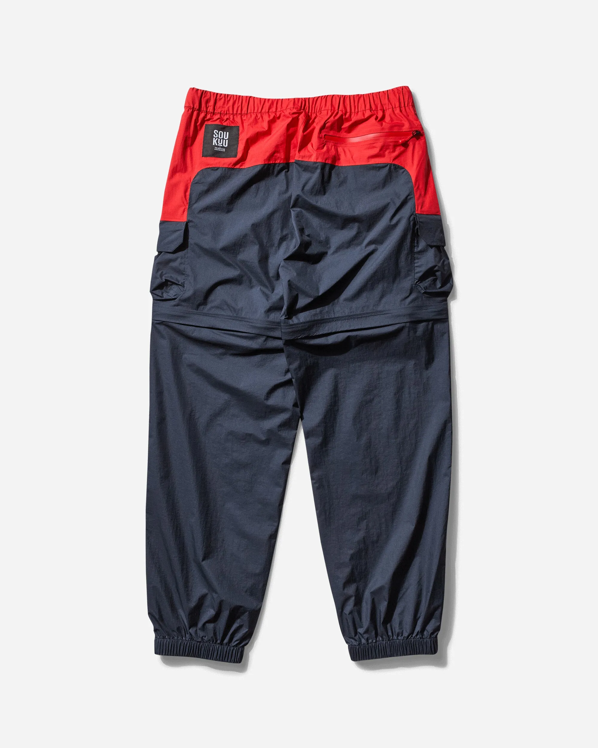 Men's Undercover Soukuu Hike Convertible Mountain Pants Graphite / Fiery Red