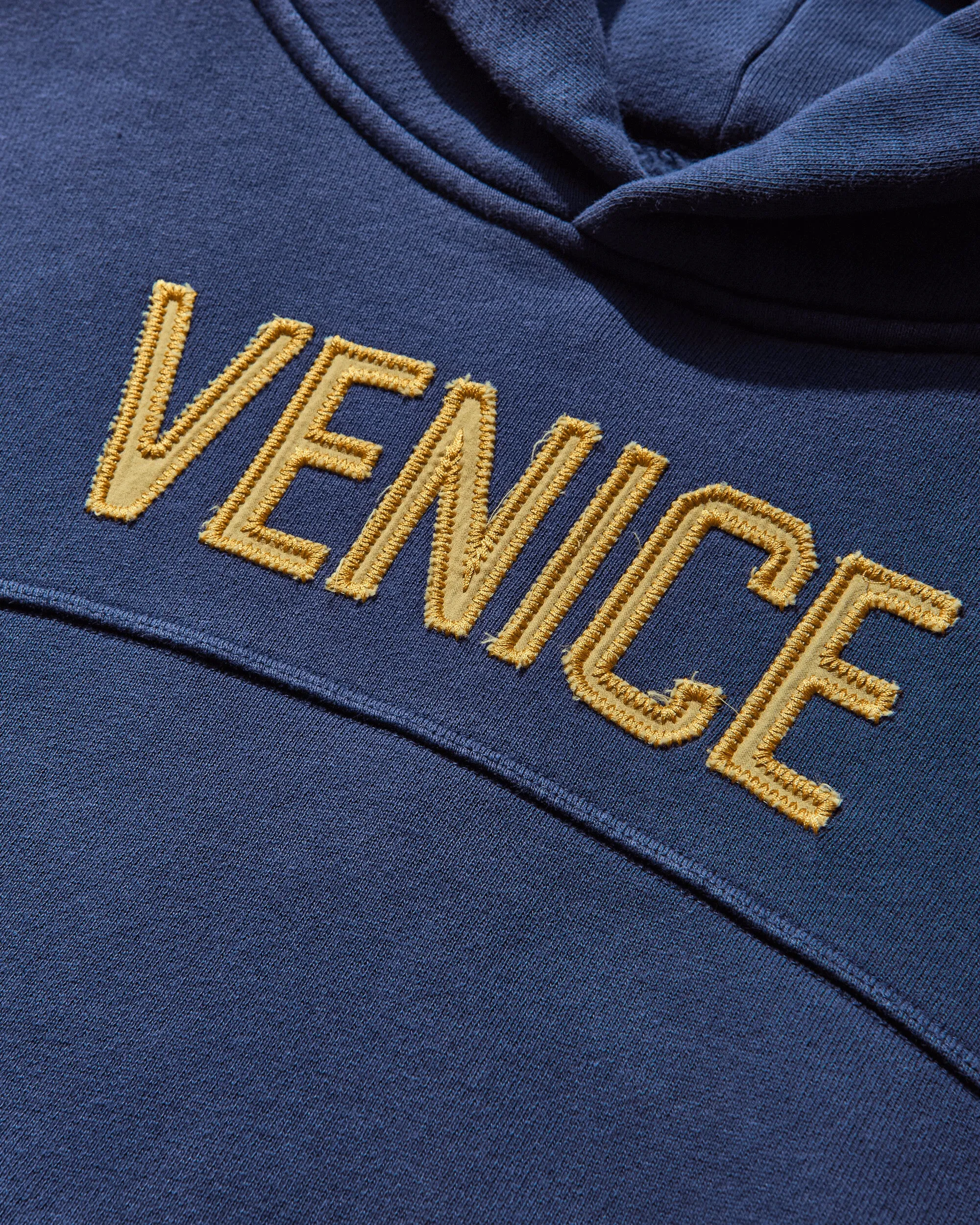 Men's Venice Football Hoodie Blue