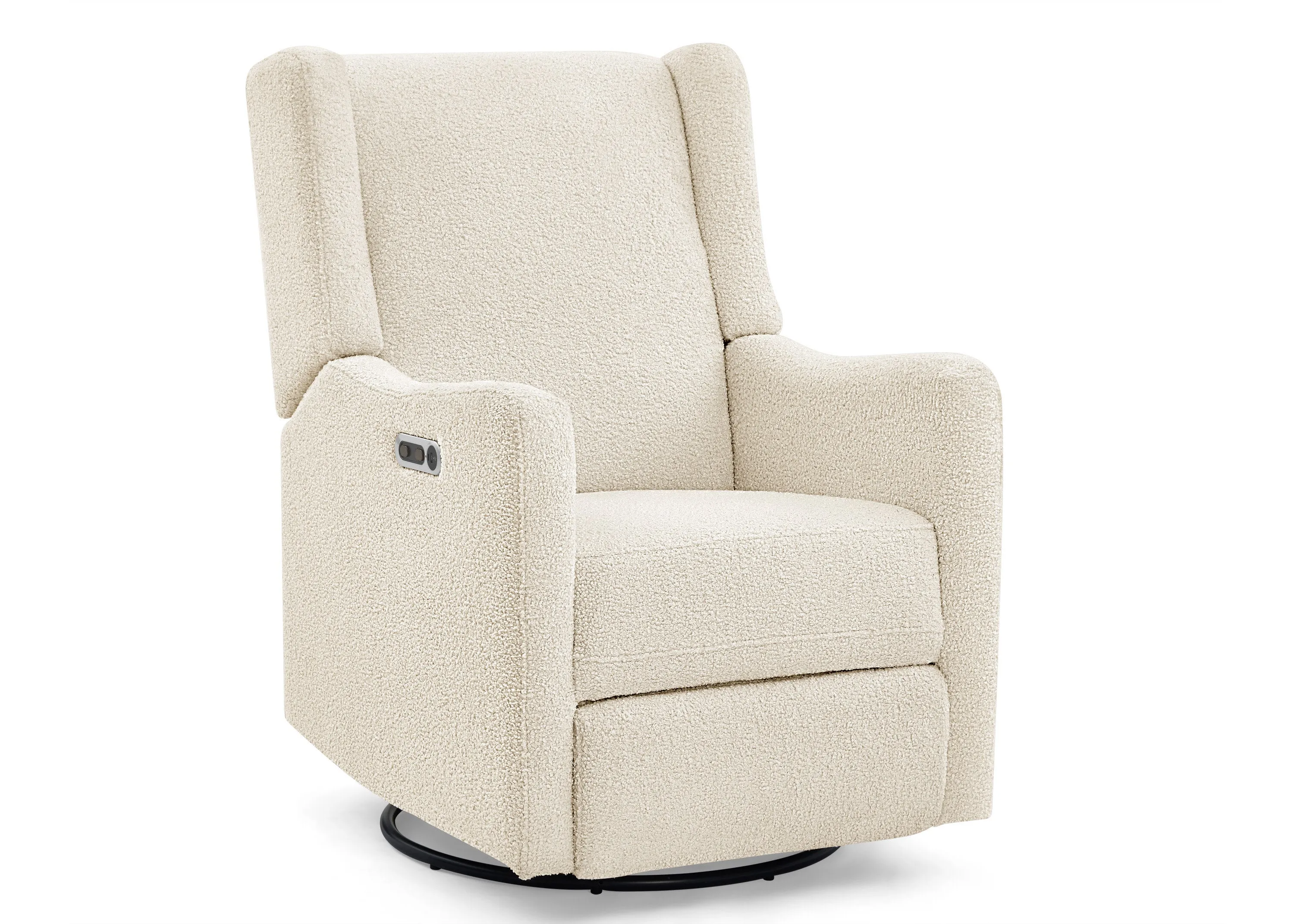 Mercer Electronic Power Recliner and Swivel Glider with USB-A and Type-C Ports in Stain-Resistant Performance Fabric