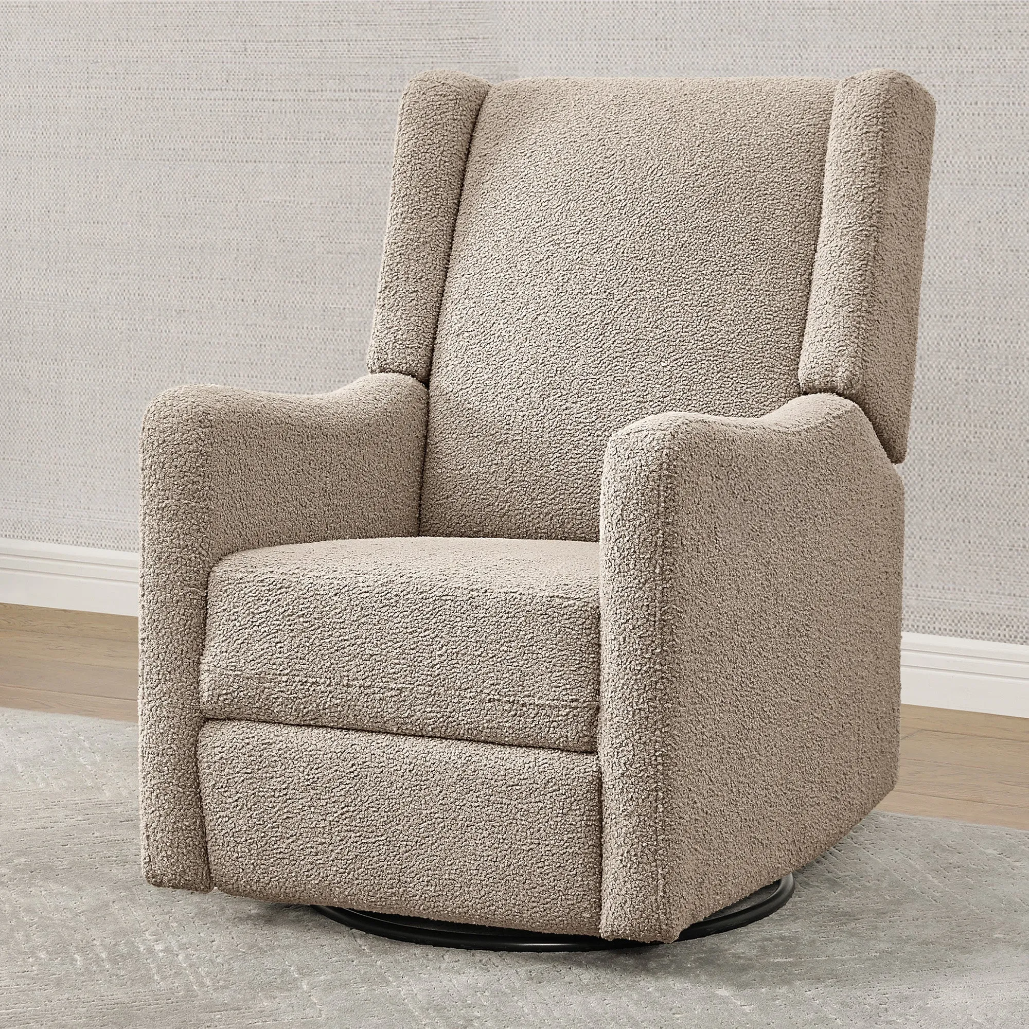 Mercer Electronic Power Recliner and Swivel Glider with USB-A and Type-C Ports in Stain-Resistant Performance Fabric