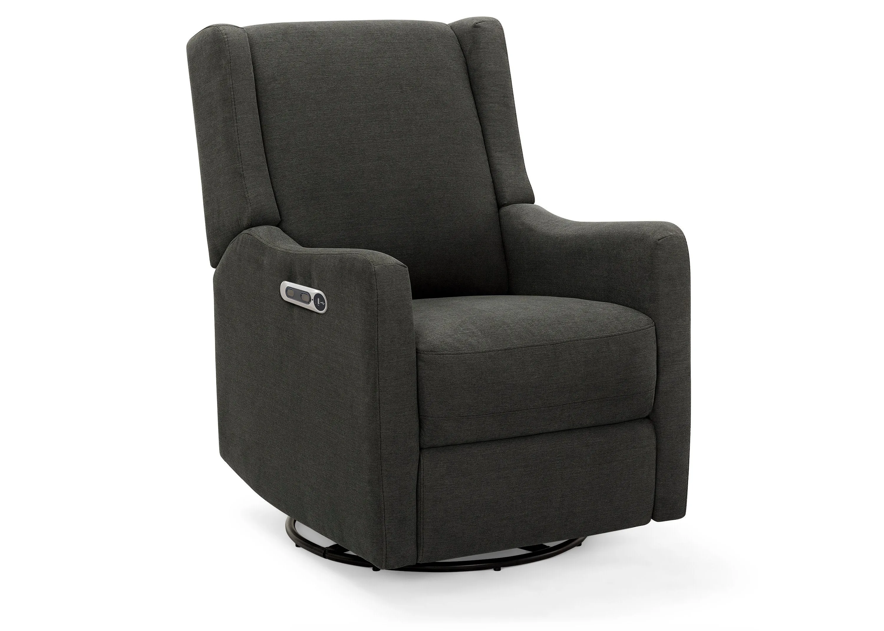 Mercer Electronic Power Recliner and Swivel Glider with USB-A and Type-C Ports in Stain-Resistant Performance Fabric
