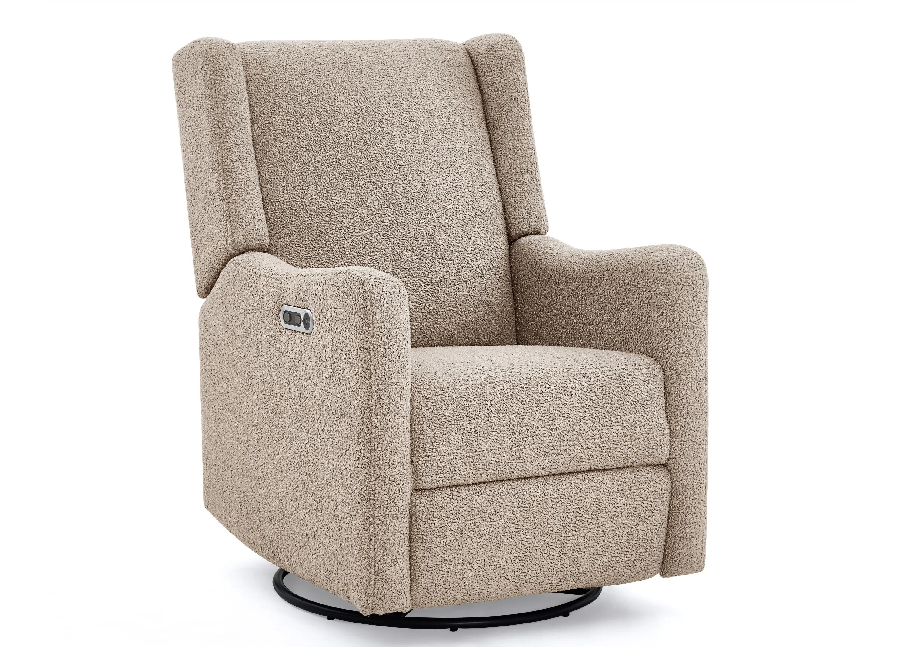 Mercer Electronic Power Recliner and Swivel Glider with USB-A and Type-C Ports in Stain-Resistant Performance Fabric