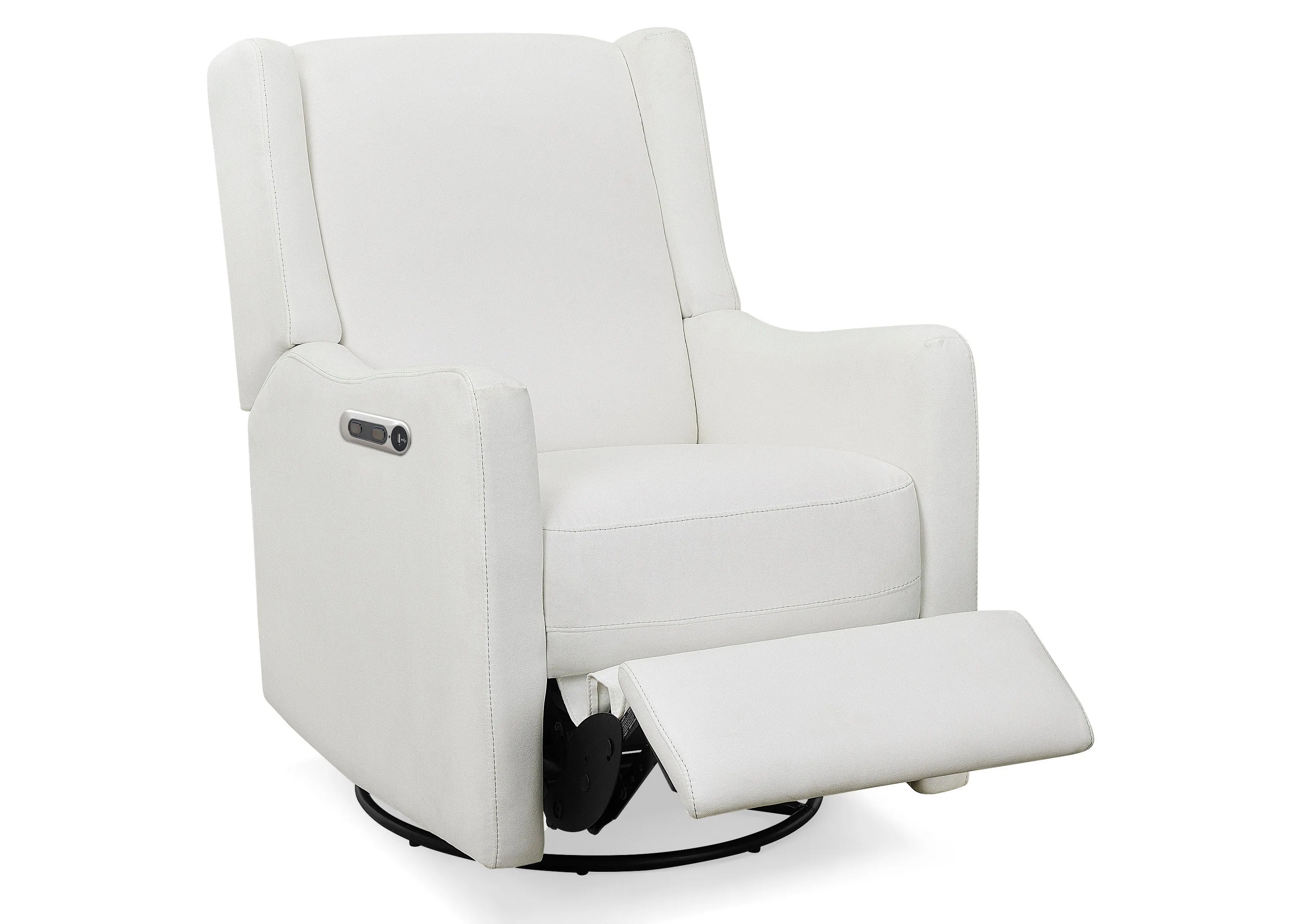 Mercer Electronic Power Recliner and Swivel Glider with USB-A and Type-C Ports in Stain-Resistant Performance Fabric
