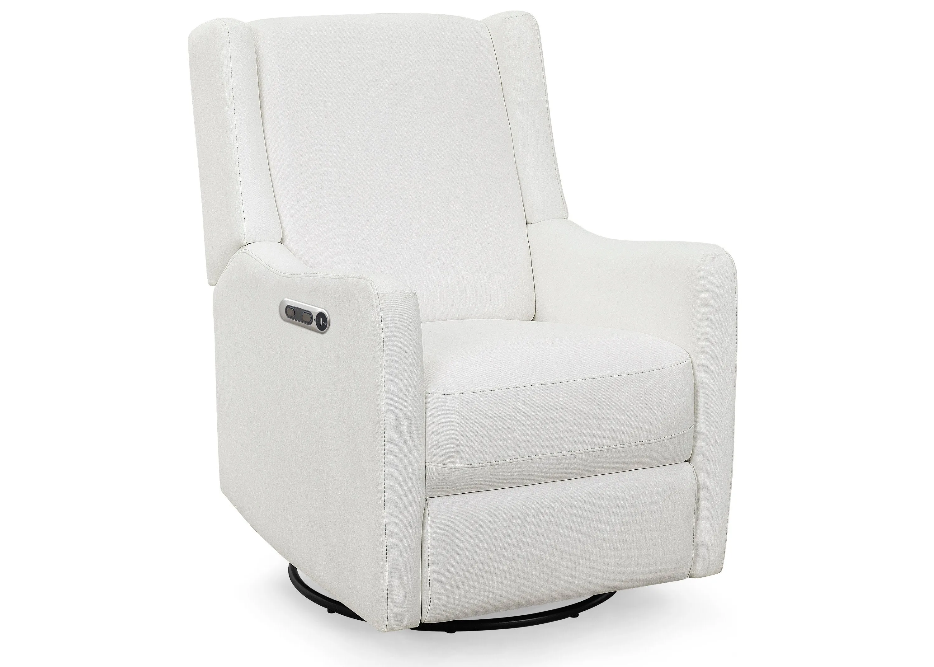 Mercer Electronic Power Recliner and Swivel Glider with USB-A and Type-C Ports in Stain-Resistant Performance Fabric