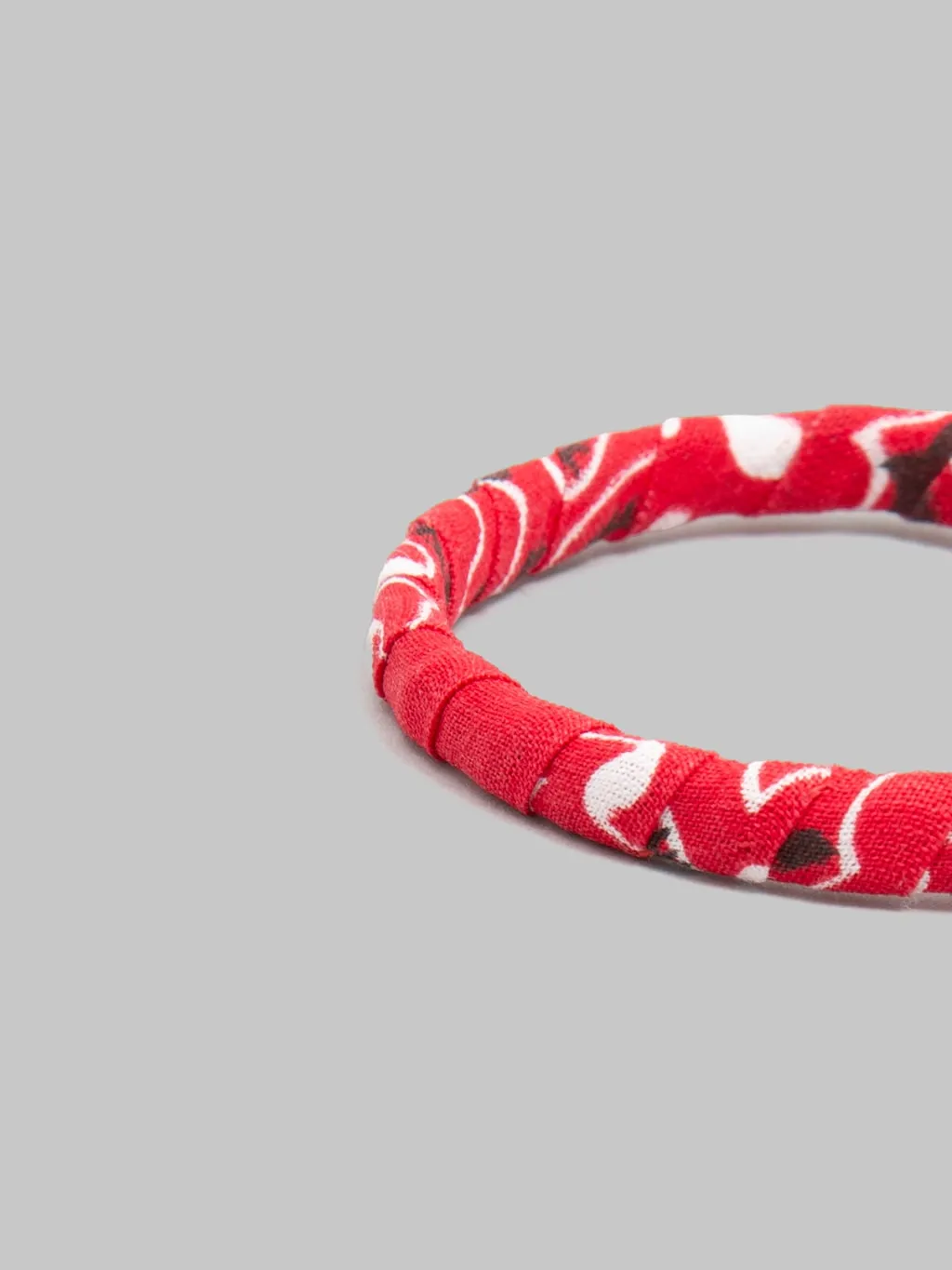 Mikia Bandana Bracelet Red