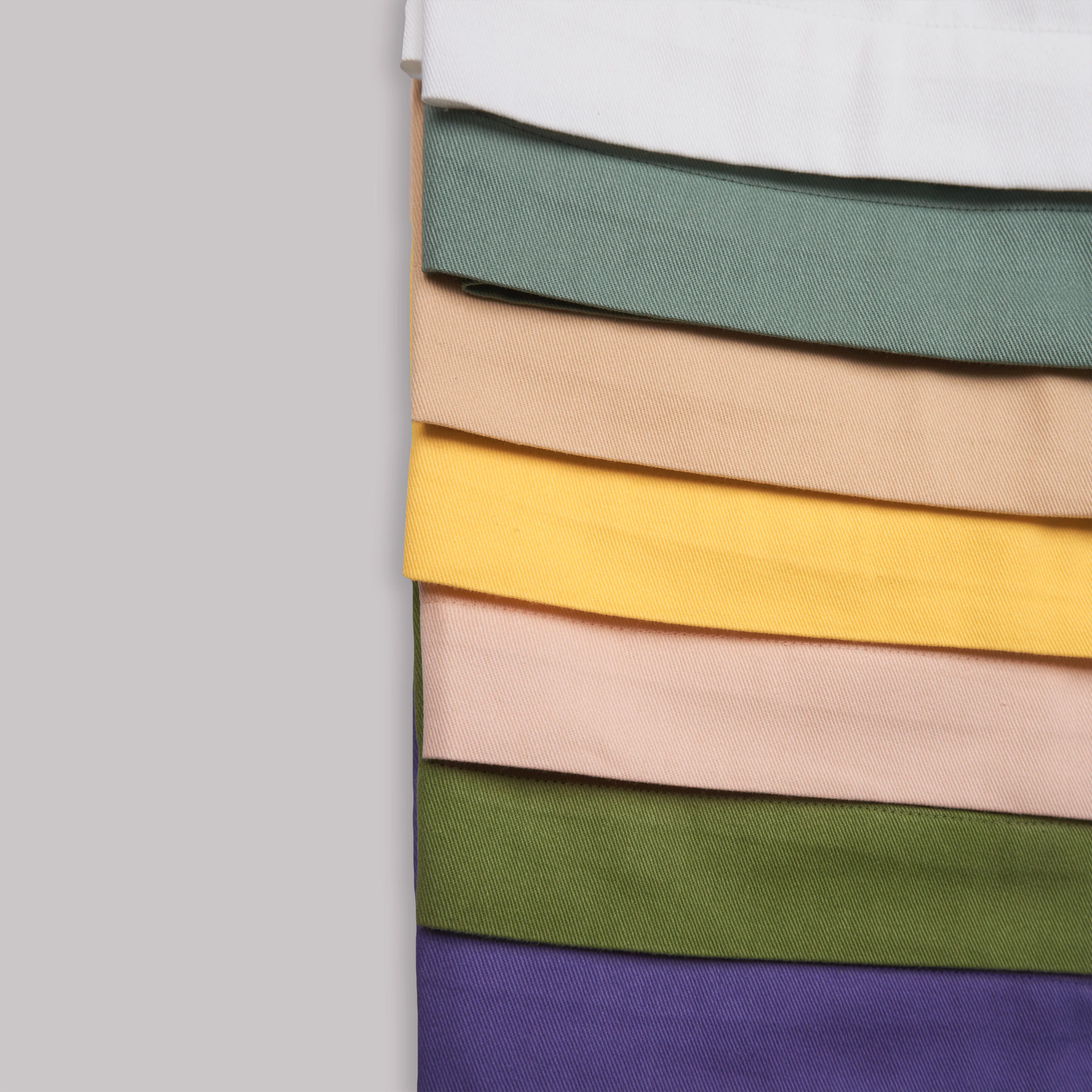 MINI BERMUDA - Cotton Twill | Purple