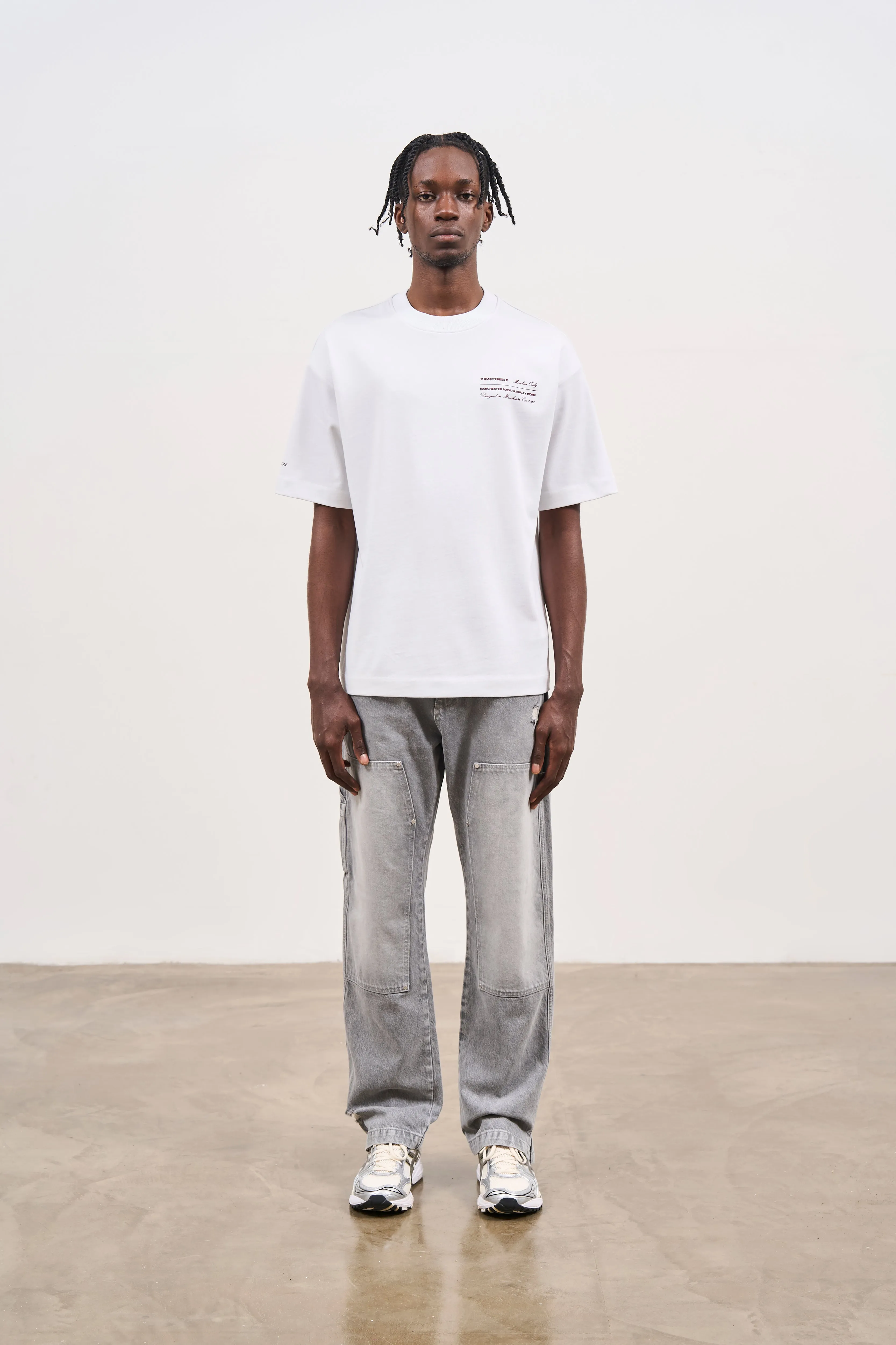 MISSION STATEMENT RELAXED T-SHIRT - WHITE