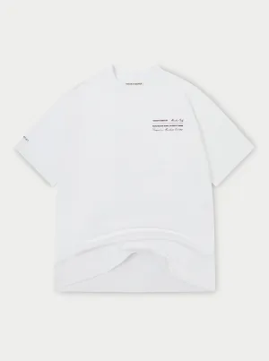 MISSION STATEMENT RELAXED T-SHIRT - WHITE