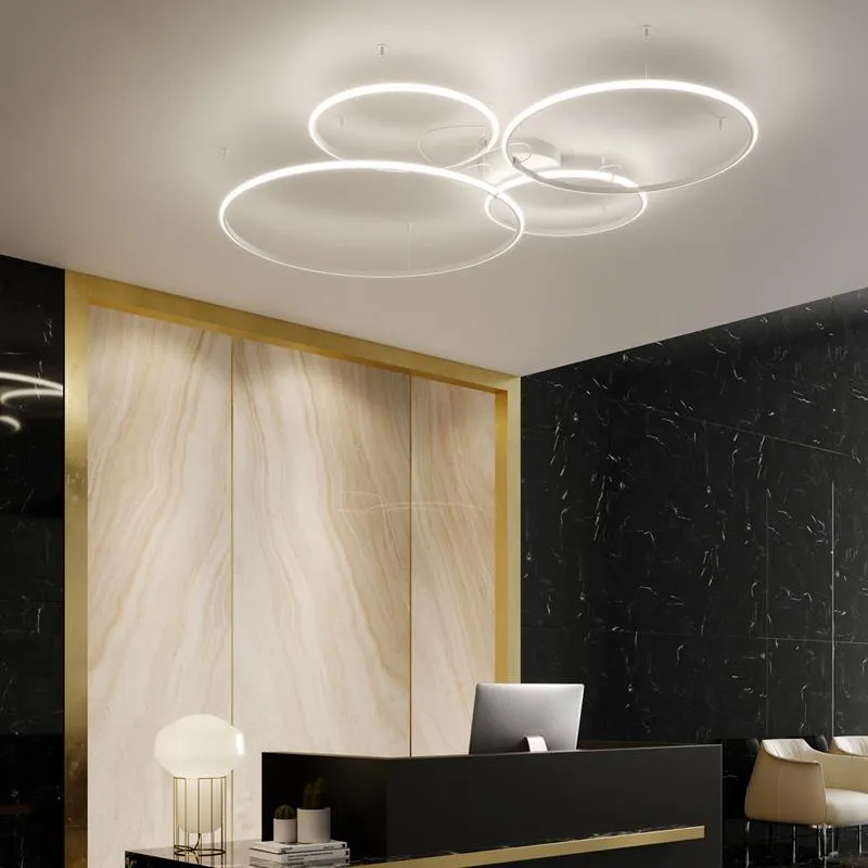 Modern Circular LED Pendant | Assorted Sizes