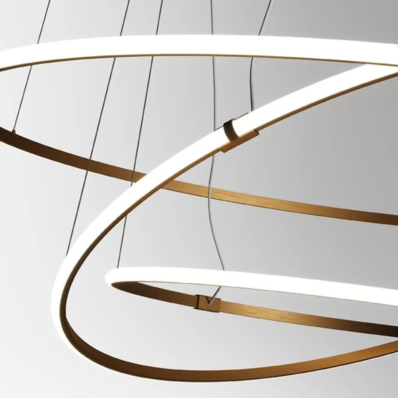 Modern Circular LED Pendant | Assorted Sizes