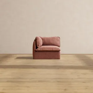 Modular Performance End Chair in Chestnut | Deluxe Blend