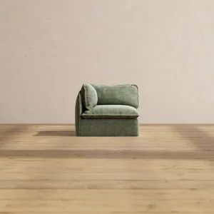 Modular Performance End Chair in Willow | Deluxe Blend