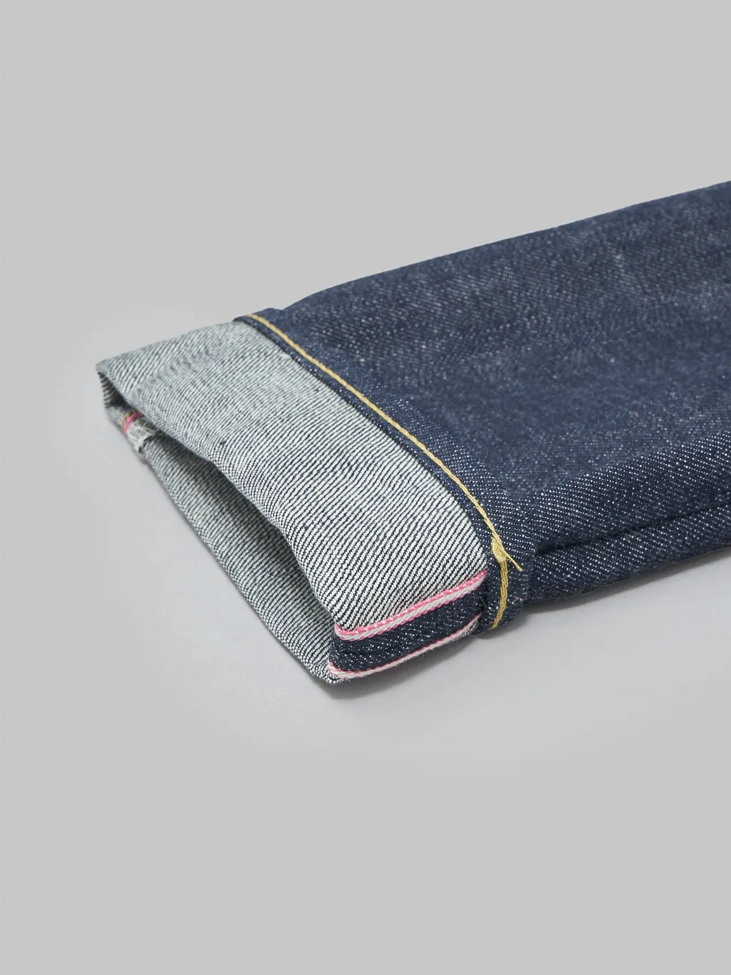 Momotaro 0306-40 14.7oz Legacy Blue Tight Tapered Jeans