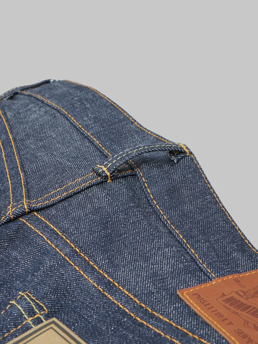 Momotaro 0306-40 14.7oz Legacy Blue Tight Tapered Jeans