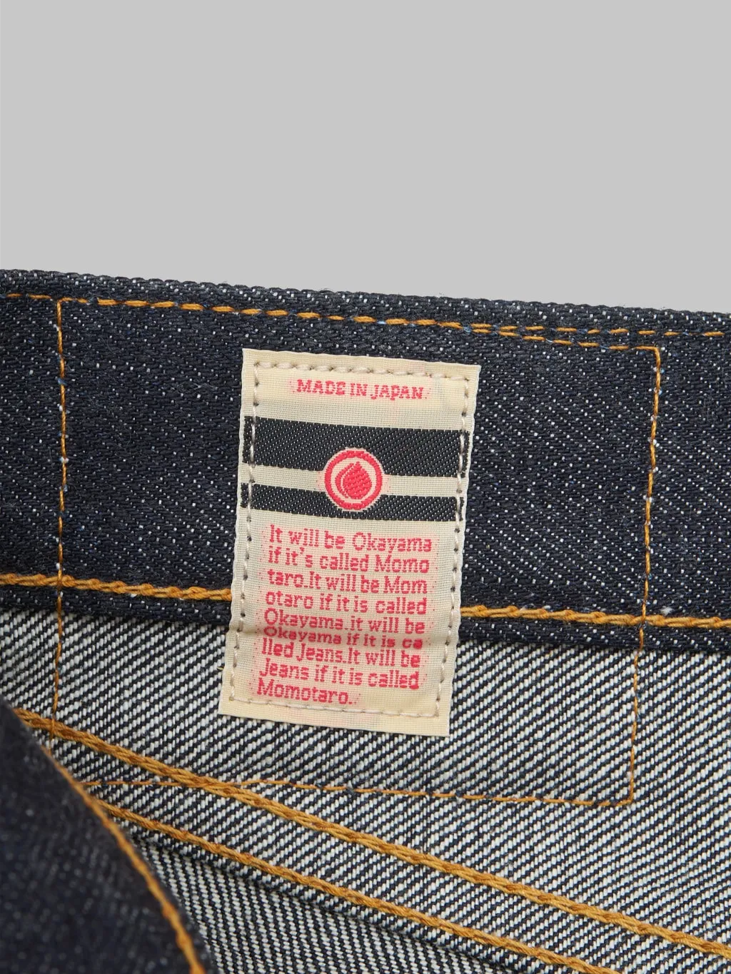 Momotaro 0306-SP Going To Battle 15.7oz Tight Tapered Jeans