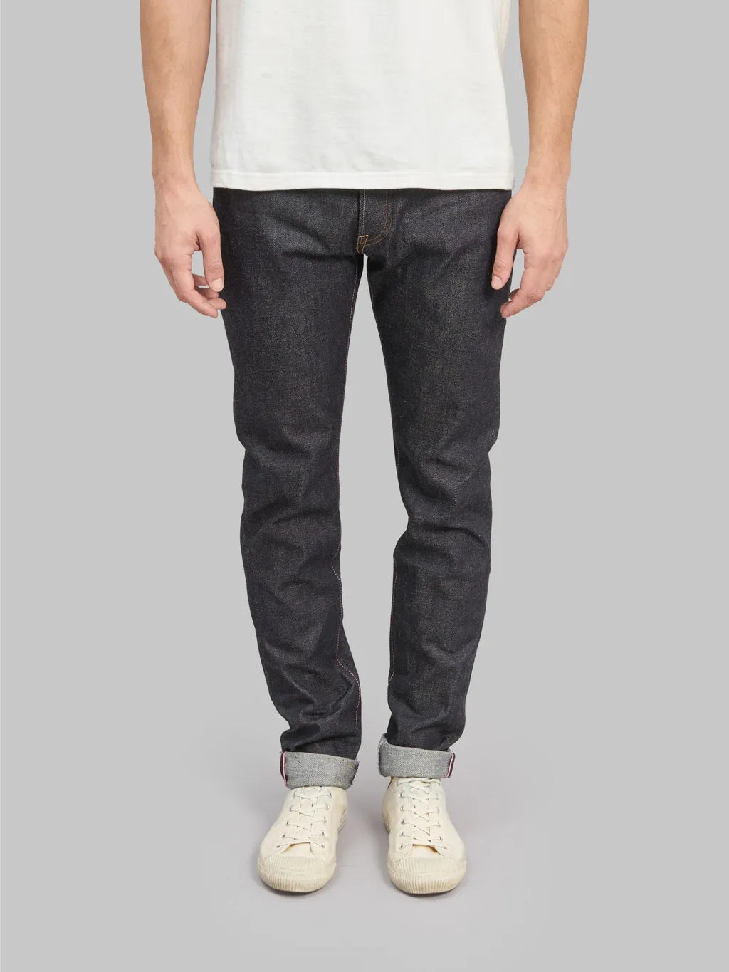 Momotaro 0306-SP Going To Battle 15.7oz Tight Tapered Jeans