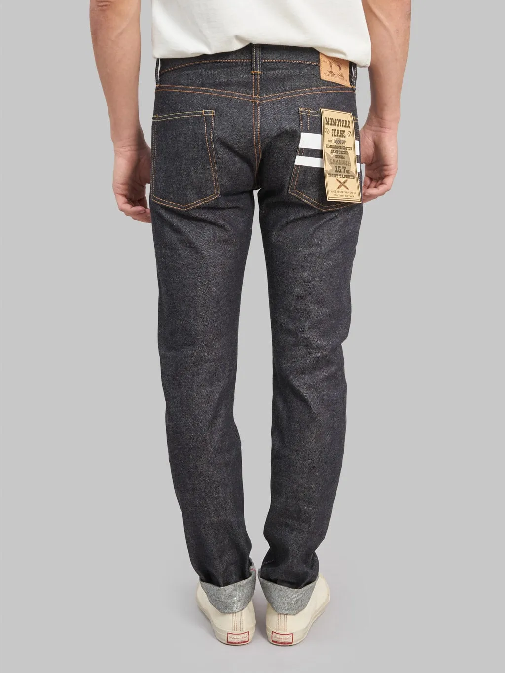 Momotaro 0306-SP Going To Battle 15.7oz Tight Tapered Jeans