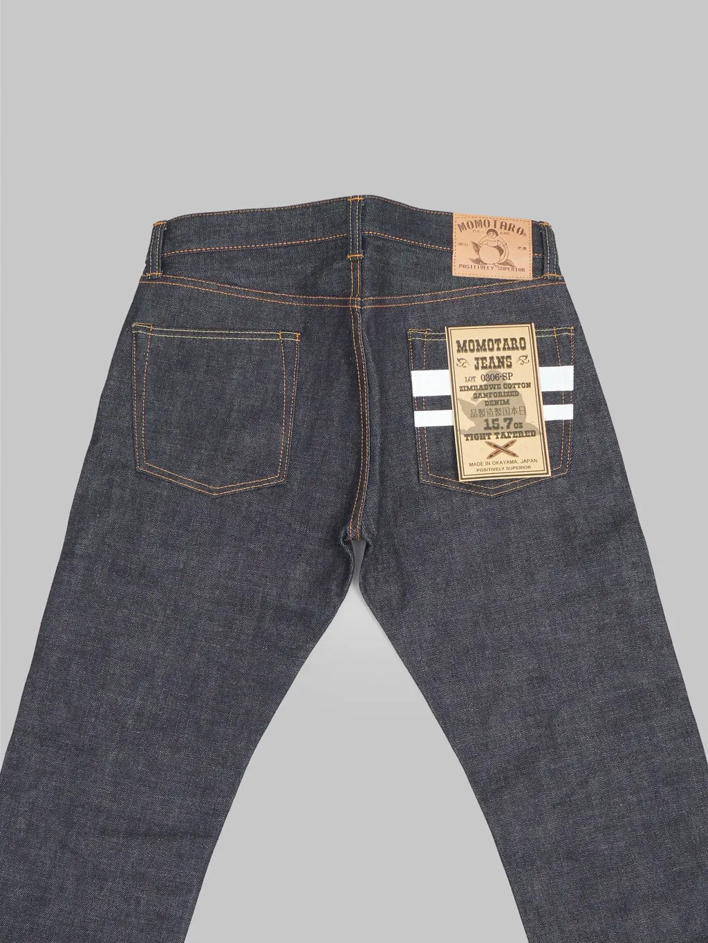 Momotaro 0306-SP Going To Battle 15.7oz Tight Tapered Jeans