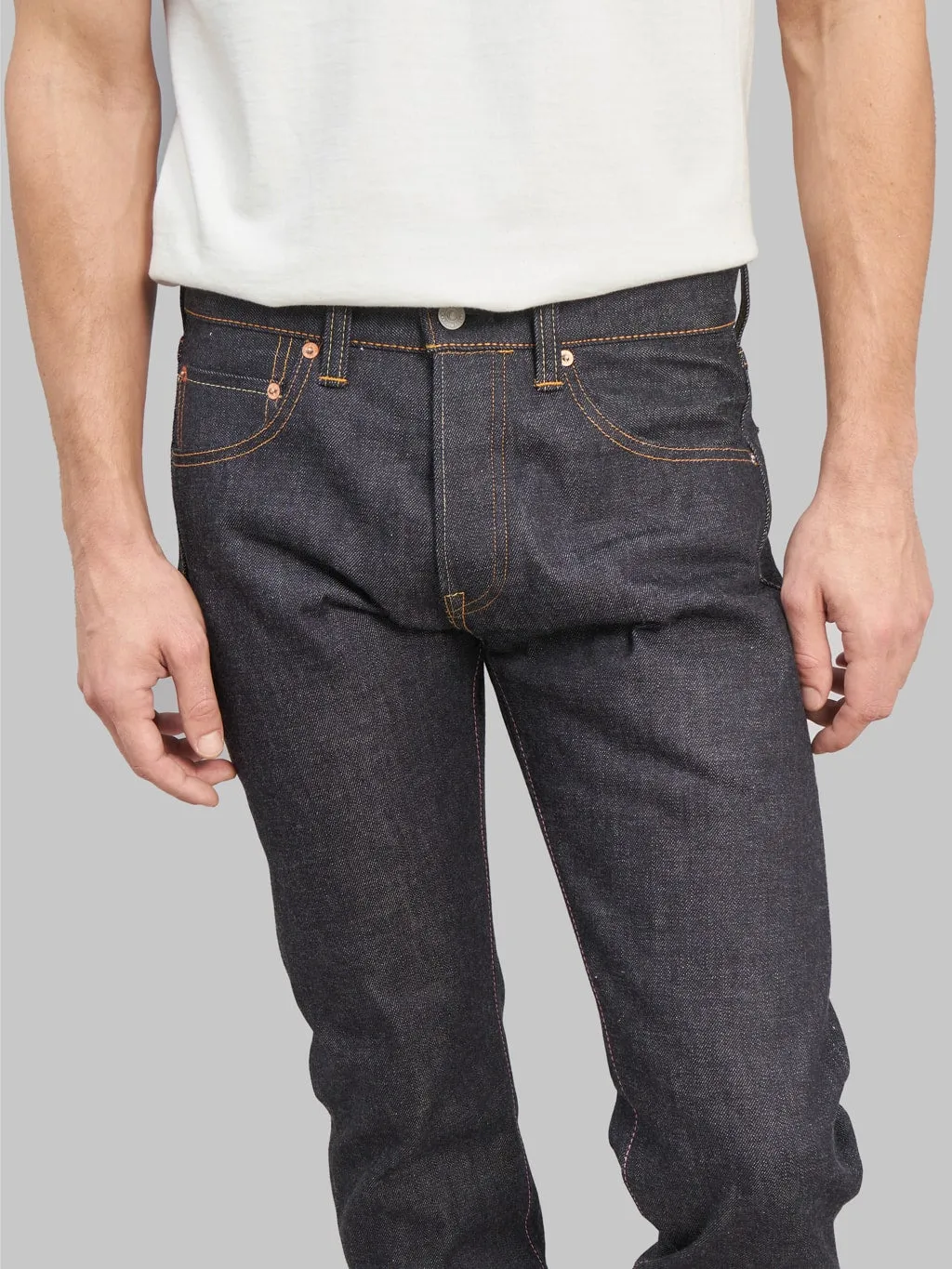 Momotaro 0306-SP Going To Battle 15.7oz Tight Tapered Jeans