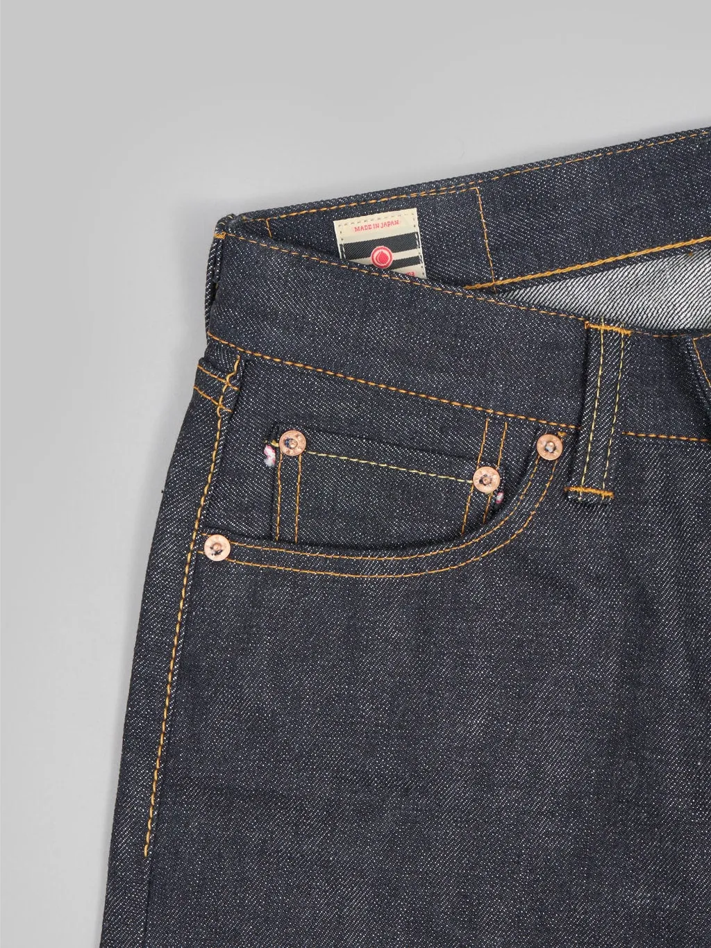 Momotaro 0306-SP Going To Battle 15.7oz Tight Tapered Jeans