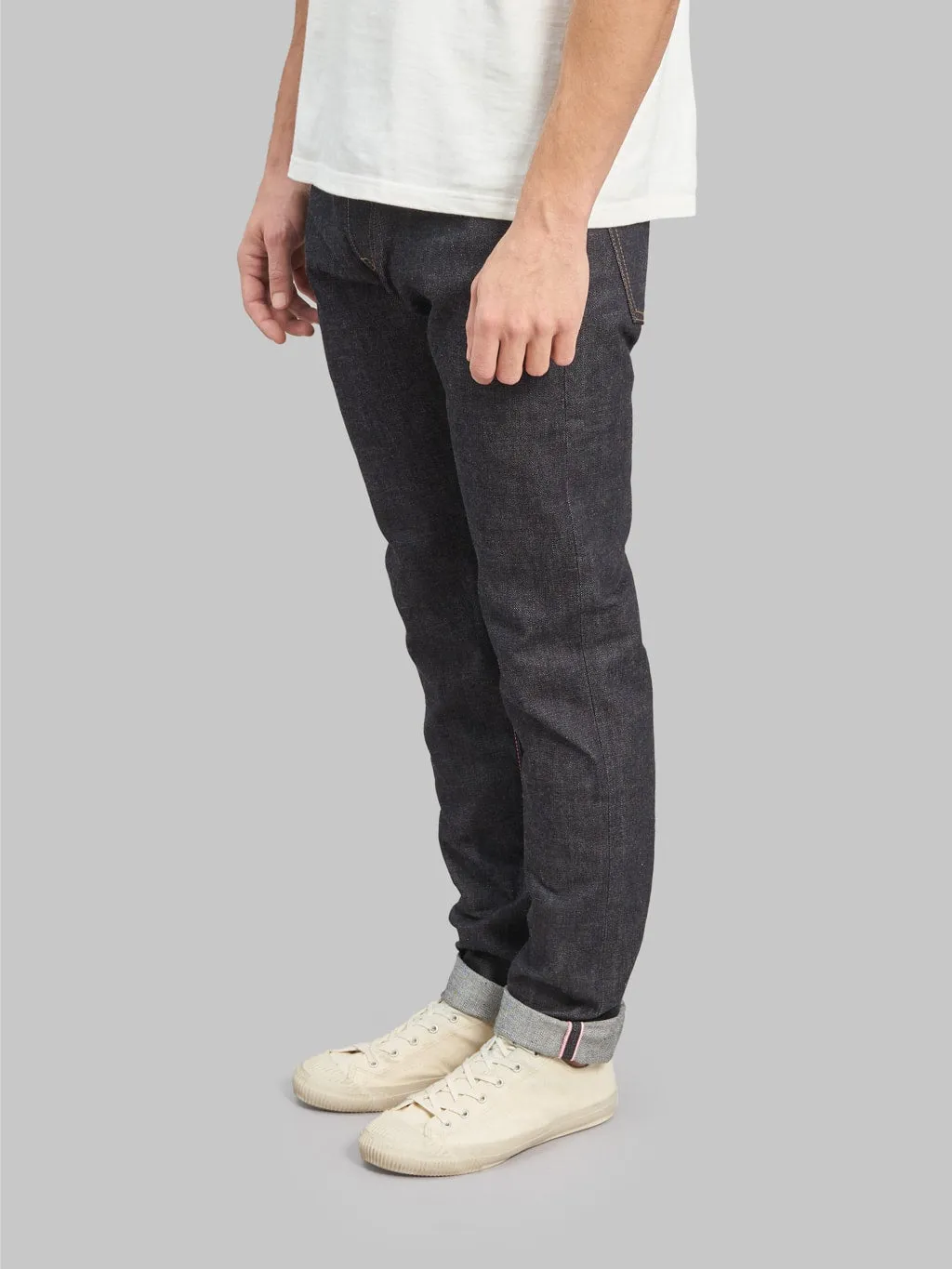 Momotaro 0306-SP Going To Battle 15.7oz Tight Tapered Jeans