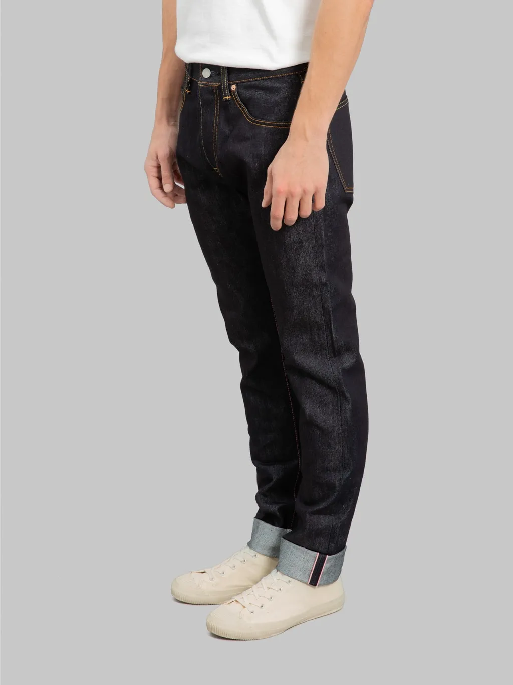 Momotaro 0306SILK 16oz Silk Denim Tight Tapered Jeans