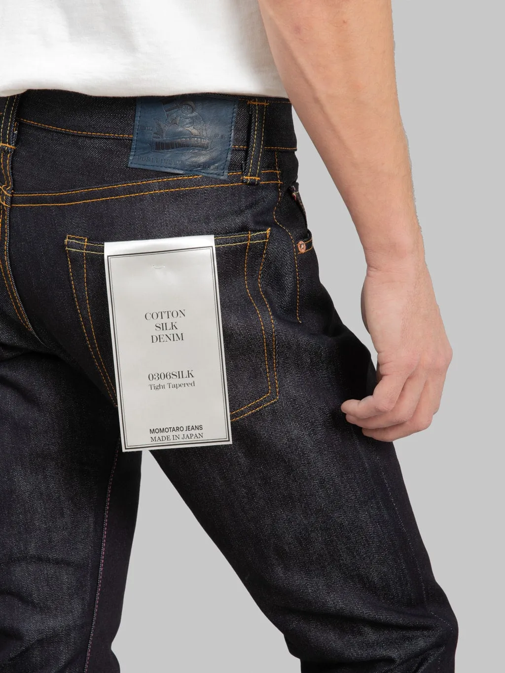 Momotaro 0306SILK 16oz Silk Denim Tight Tapered Jeans